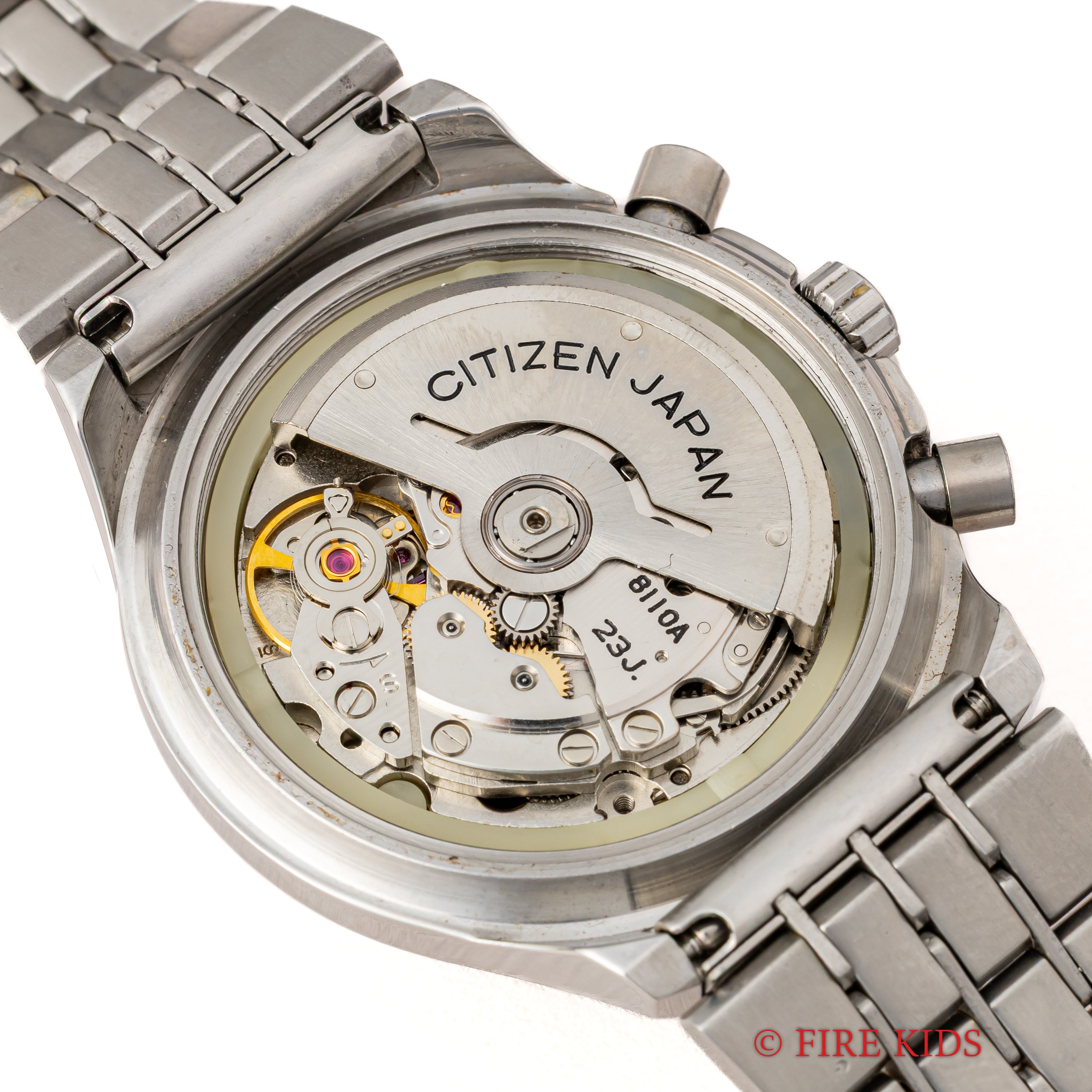 シチズン チャレンジタイマー 1976年製 自動巻きクロノグラフ 純正ブレス タグ付き