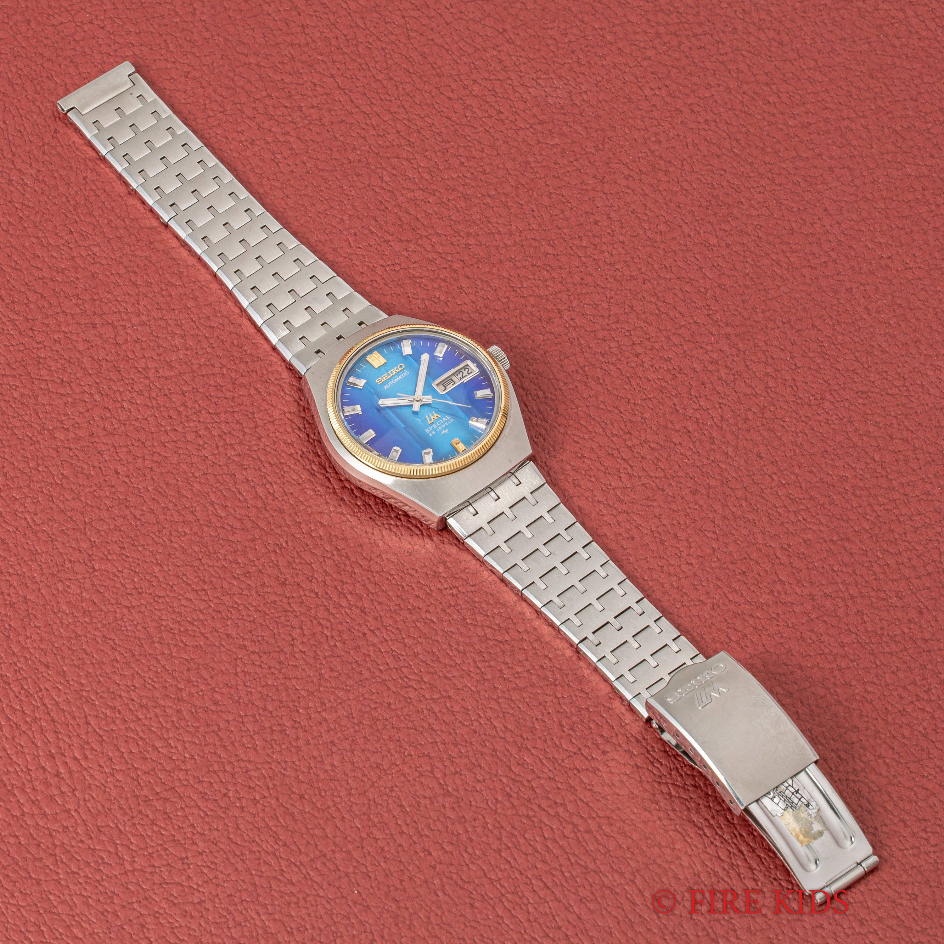セイコー LM スペシャル Ref.5216-7020 1974年製 自動巻 カットガラス 純正ブレス