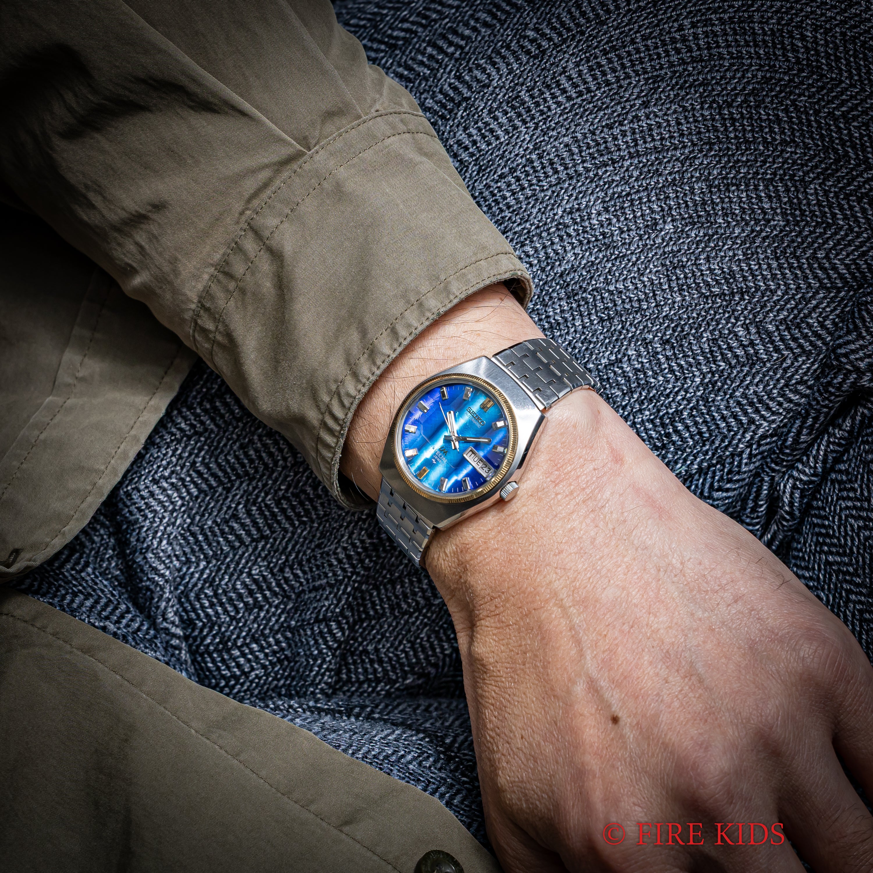 セイコー LM スペシャル Ref.5216-7020 1974年製 自動巻 カットガラス 純正ブレス