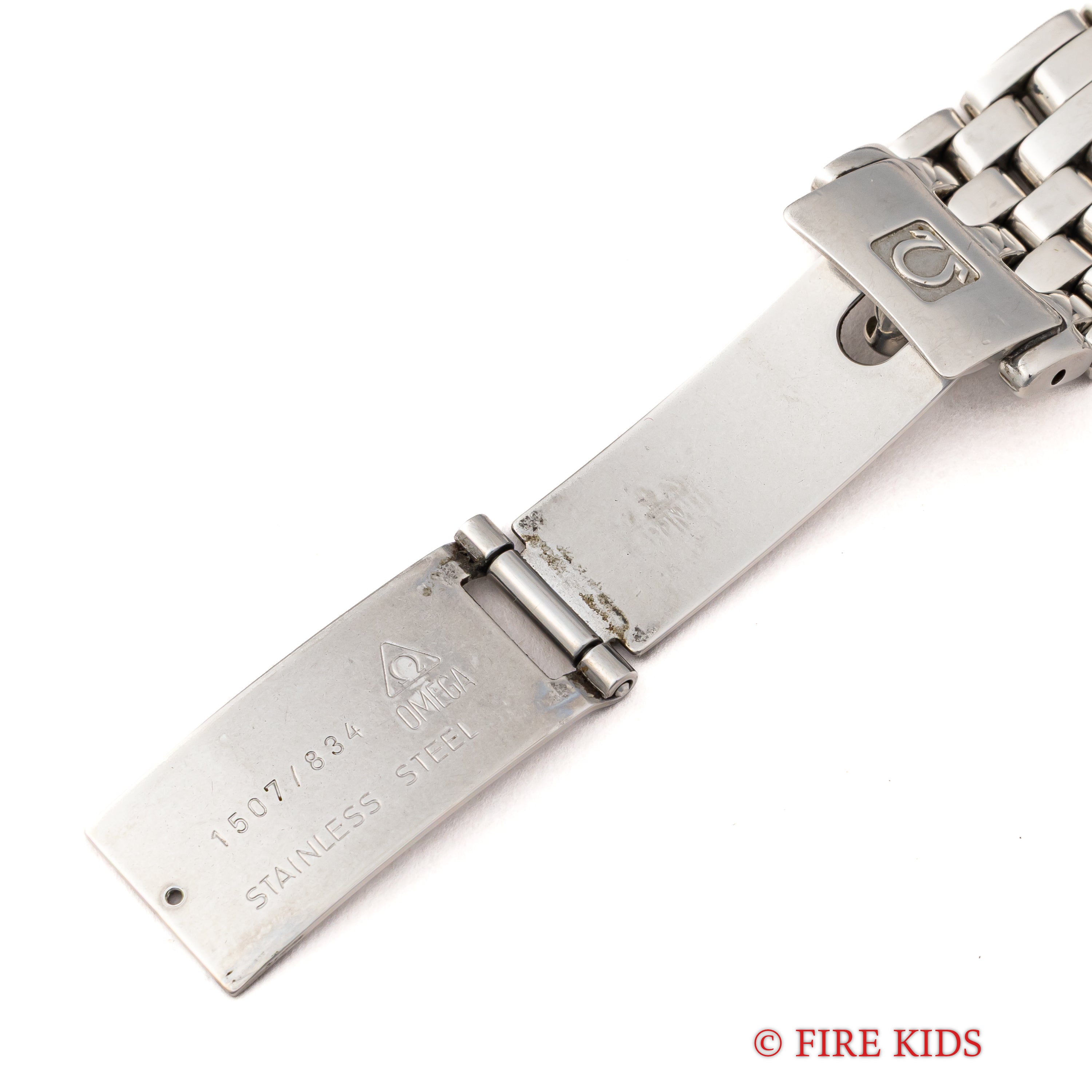 オメガ デ・ヴィル プレステージ 1993年製 手巻き ブラックダイヤル 純正ステンレスブレス