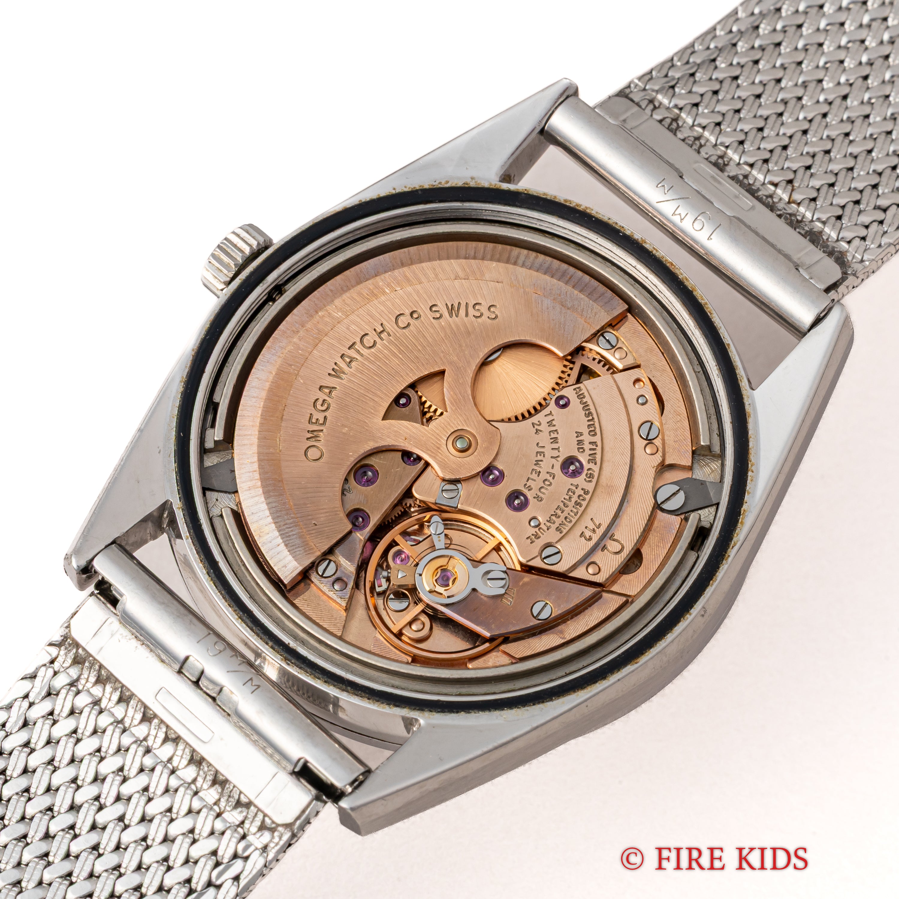 オメガ コンステレーション 1966年製 薄型ノンデイト自動巻クロノメーター Cal.712 社外ブレス