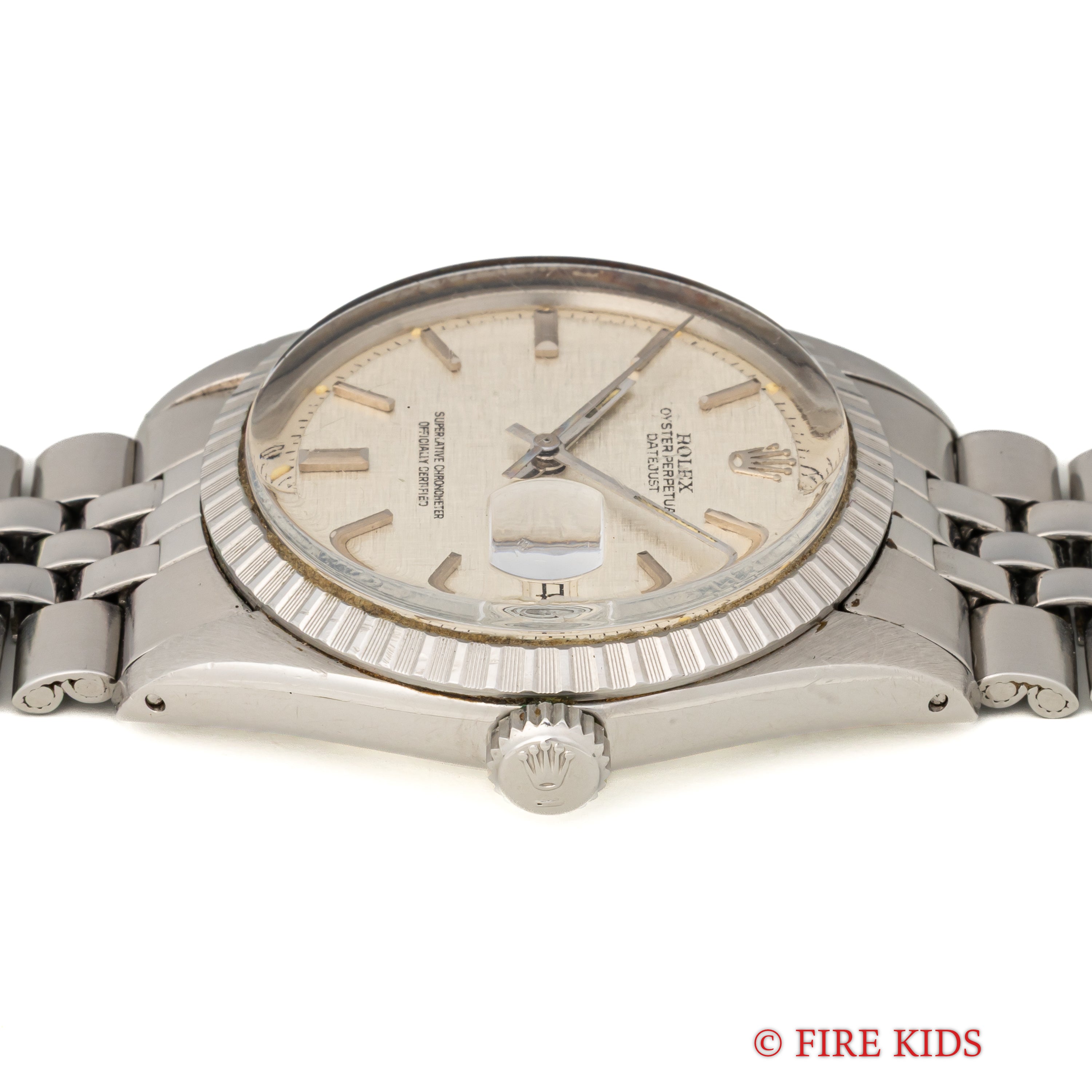 ロレックス 1971年製 デイトジャスト36 Ref.1603 リネンダイヤル 純正ジュビリーブレス