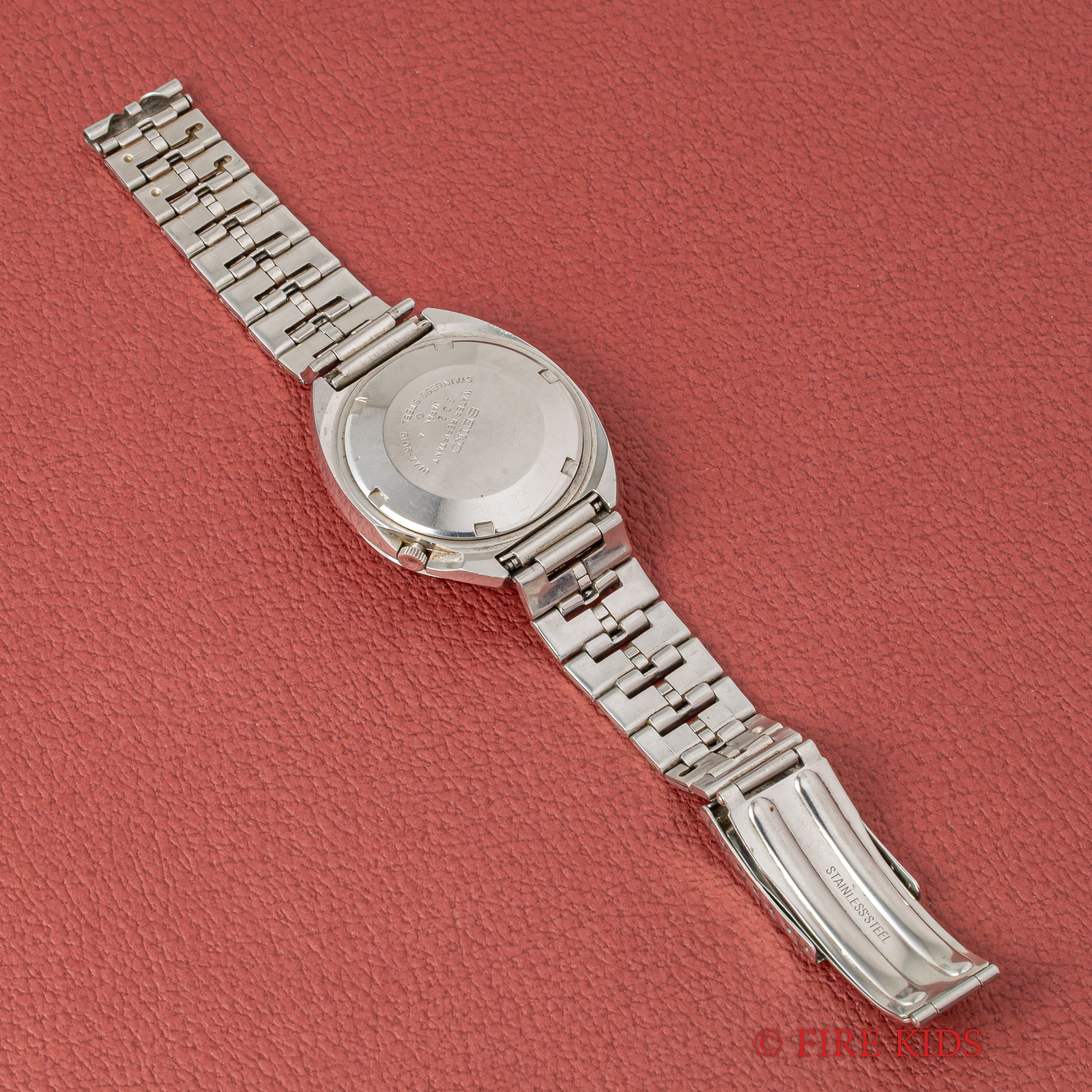 セイコー アドヴァン カットガラス 1973年製 グリーンダイヤル デイデイト自動巻 純正ブレス