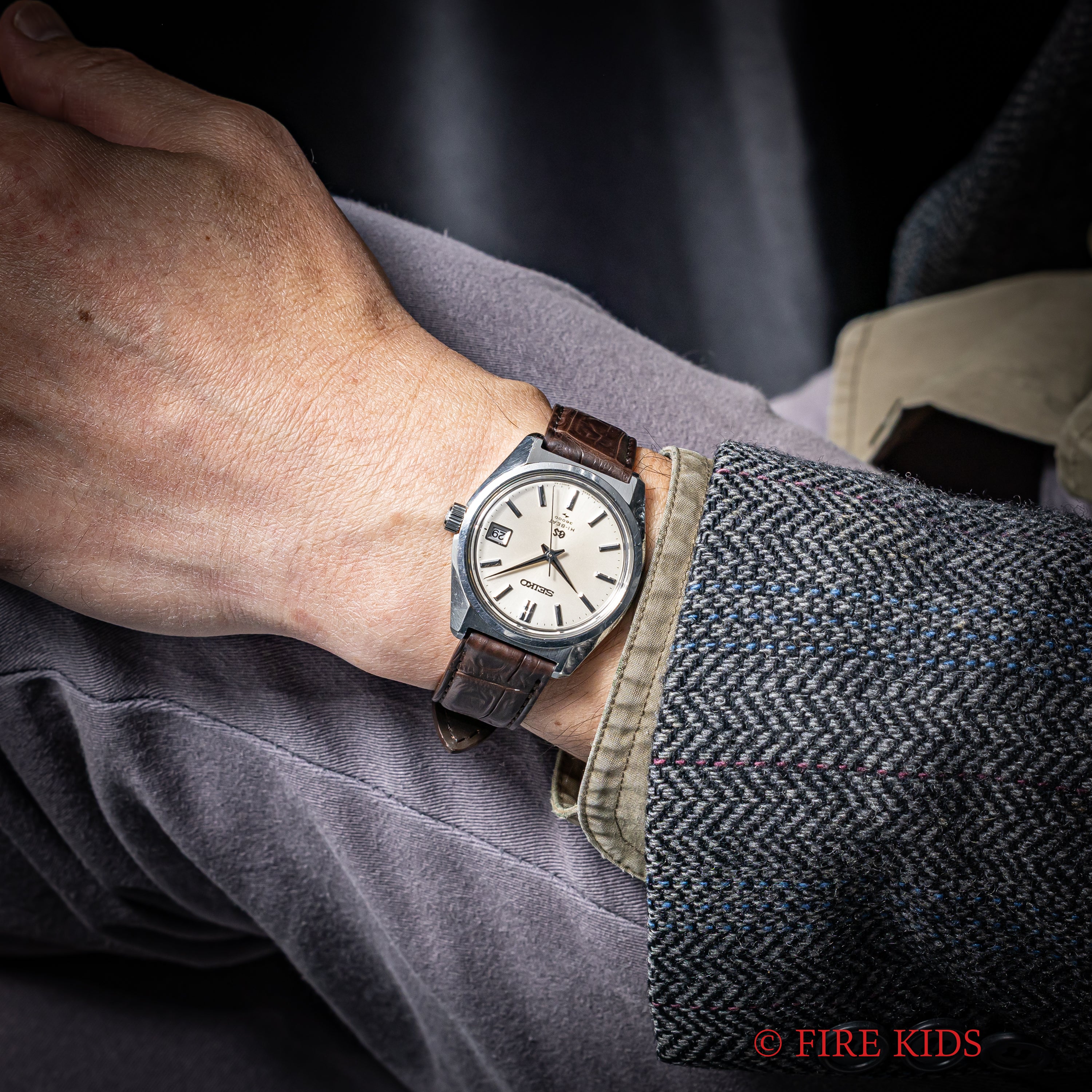 グランドセイコー 1969年製 10振動 手巻き 45GS Ref.4522-8000 ハイビート セイコースタイルケース