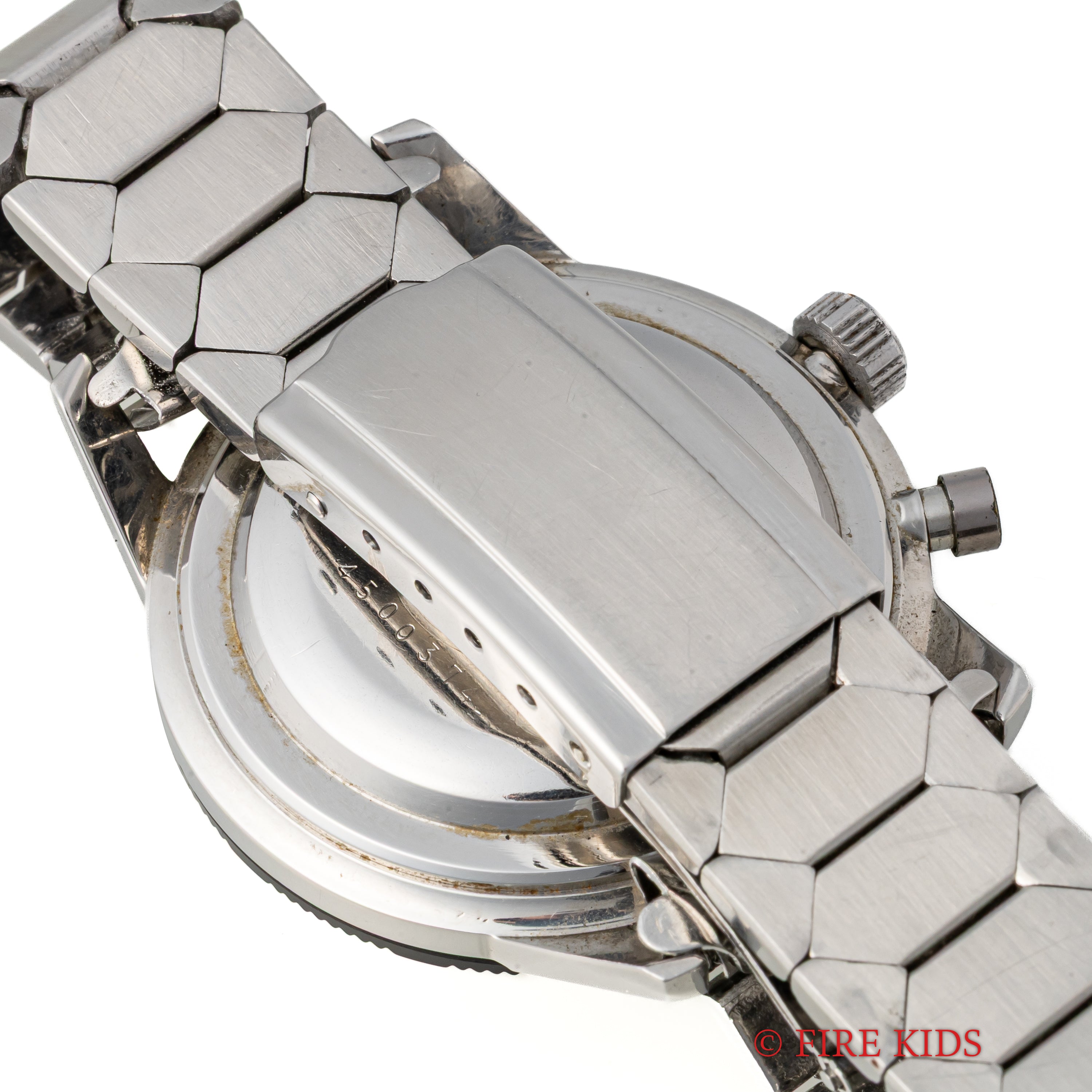 セイコー ワンプッシュクロノグラフ 1964年製 Ref.45899 聖火マーク プラベゼル 純正ブレス付き