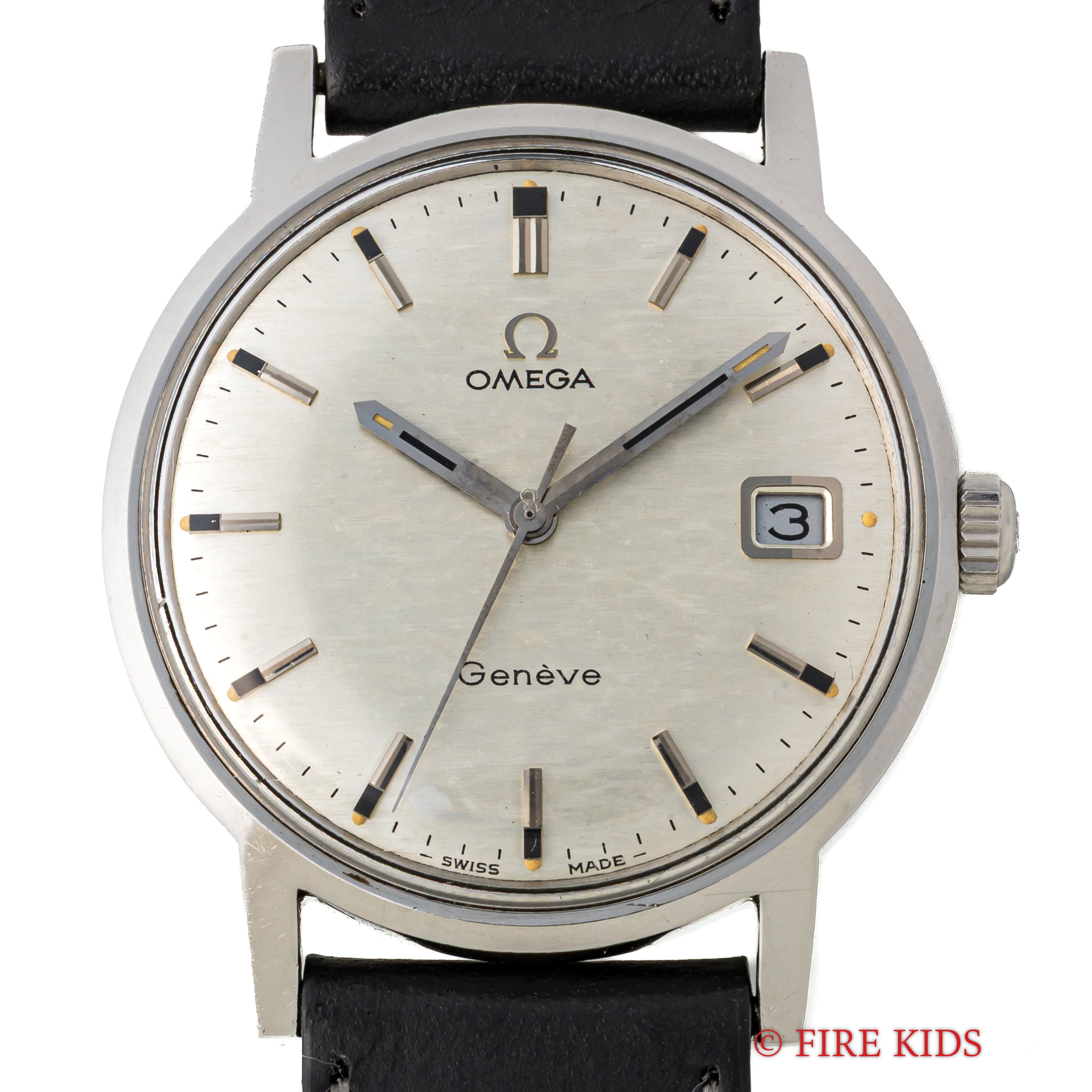 オメガ ジュネーブ 1970年製 変わり文字盤 手巻き Cal.613