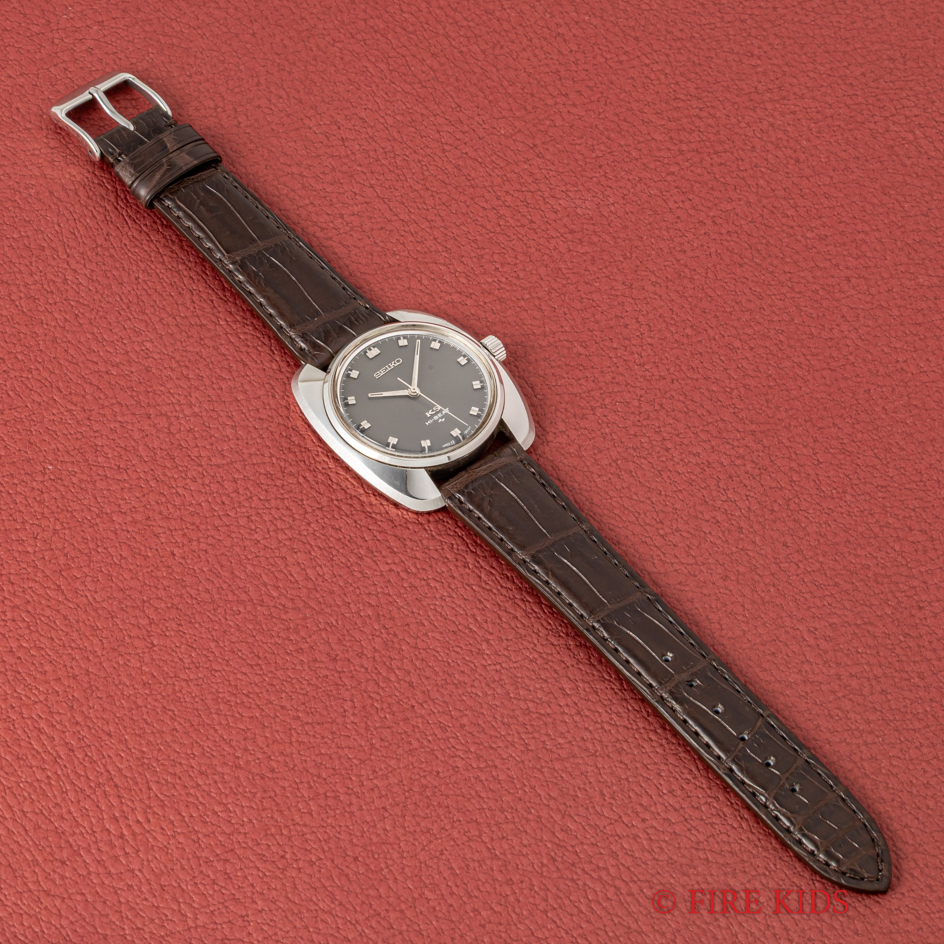 キングセイコー ハイビート 1969年製 Ref.45-8000 グレーダイヤル 10振動手巻き