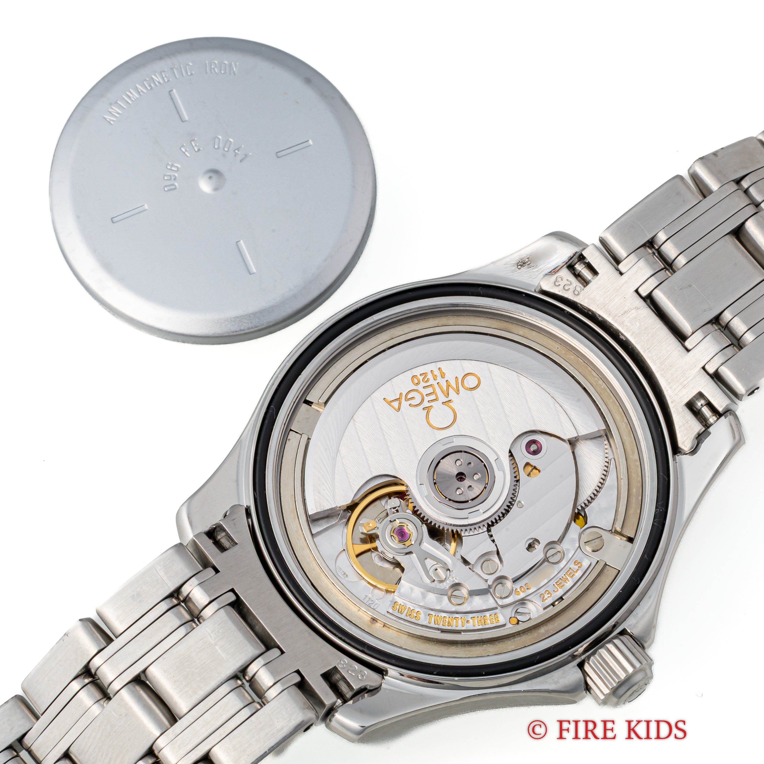 オメガ シーマスター120 ジャック・マイヨール 1998年製 限定モデル 自動巻き Ref.2506.70/168.1614 Cal.1120 ギャラ付き