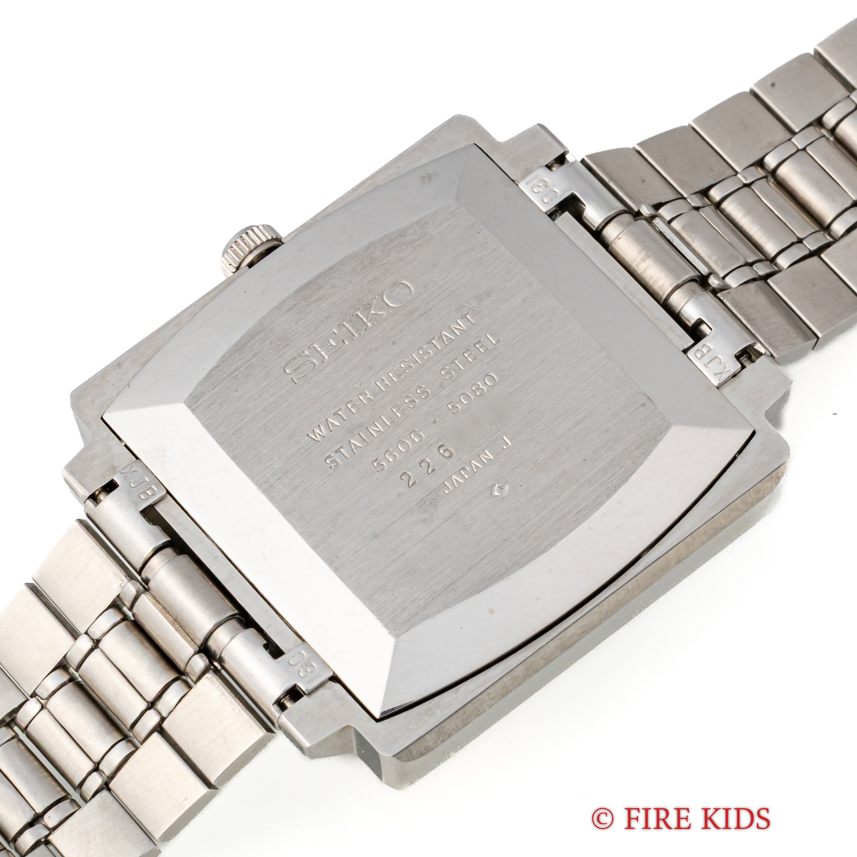 セイコー LM 1972年製 未使用美品 Ref.5606-5080 ブラウングラデーションダイヤル カットガラス 純正ブレス付き タグ付き