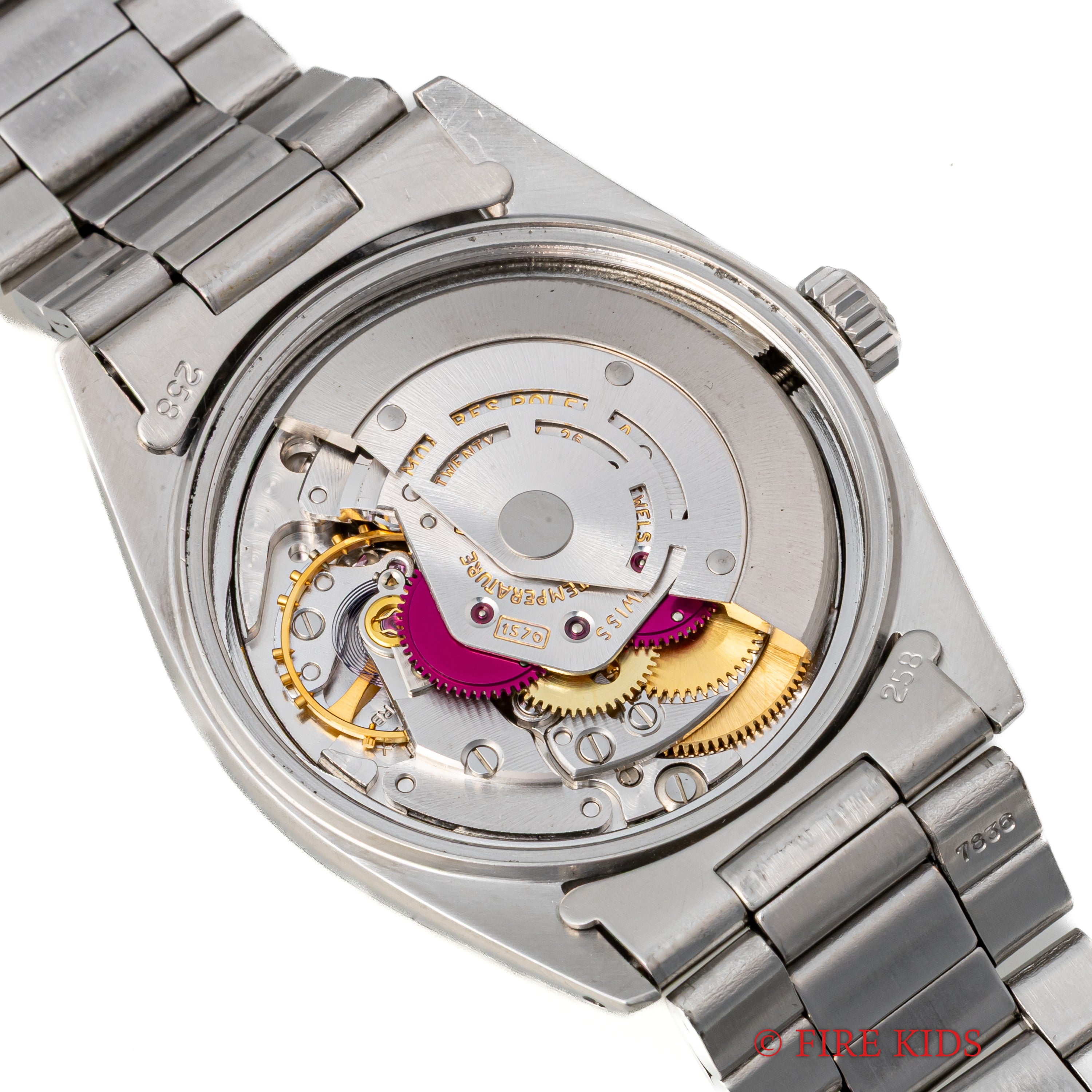 ロレックス デイトジャスト グレーダイヤル 1971年製 自動巻き Ref.1603