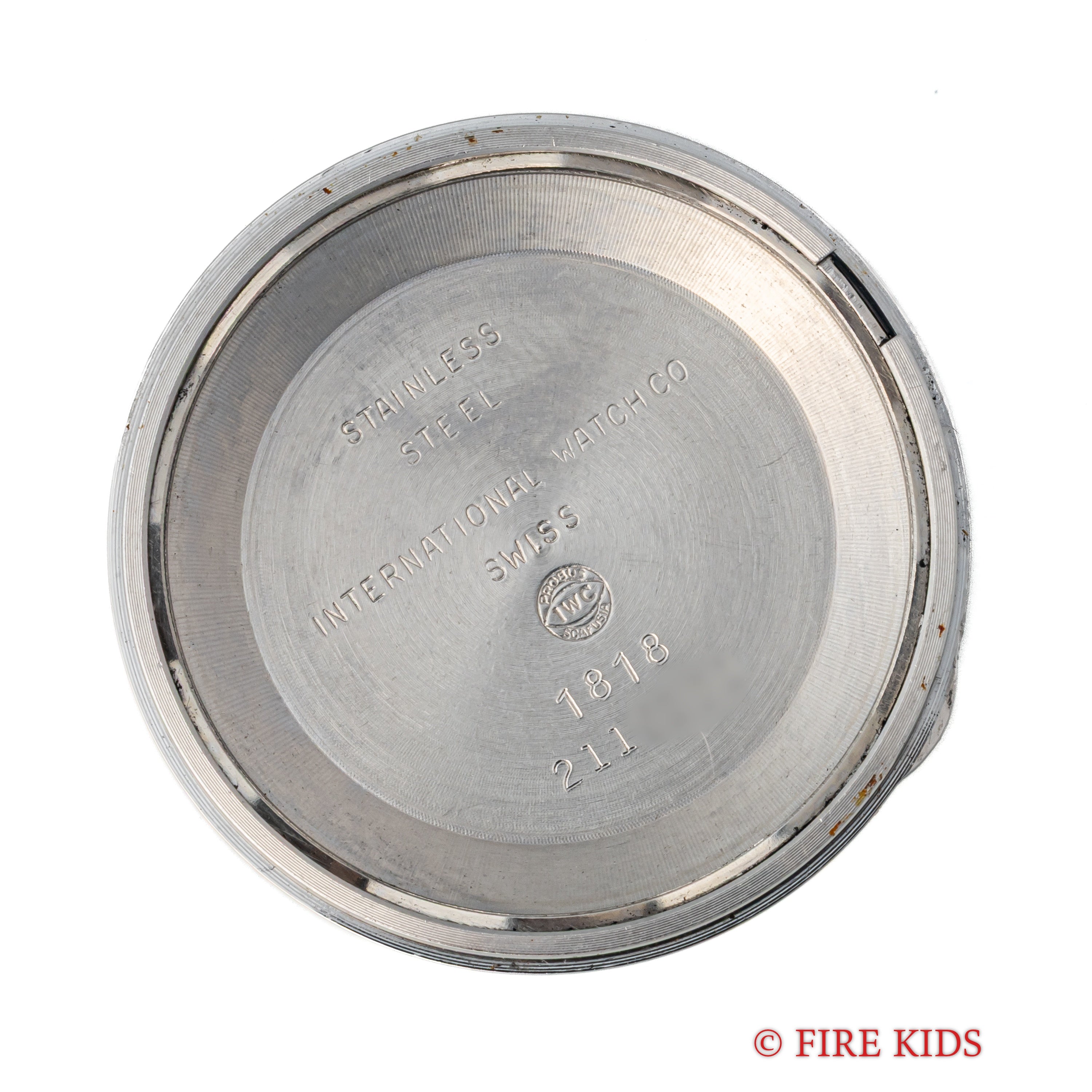 IWC ラウンドケース 1975年製 Ref.1818 ペラトン式自動巻き Cal.854B アイスブルーダイヤル