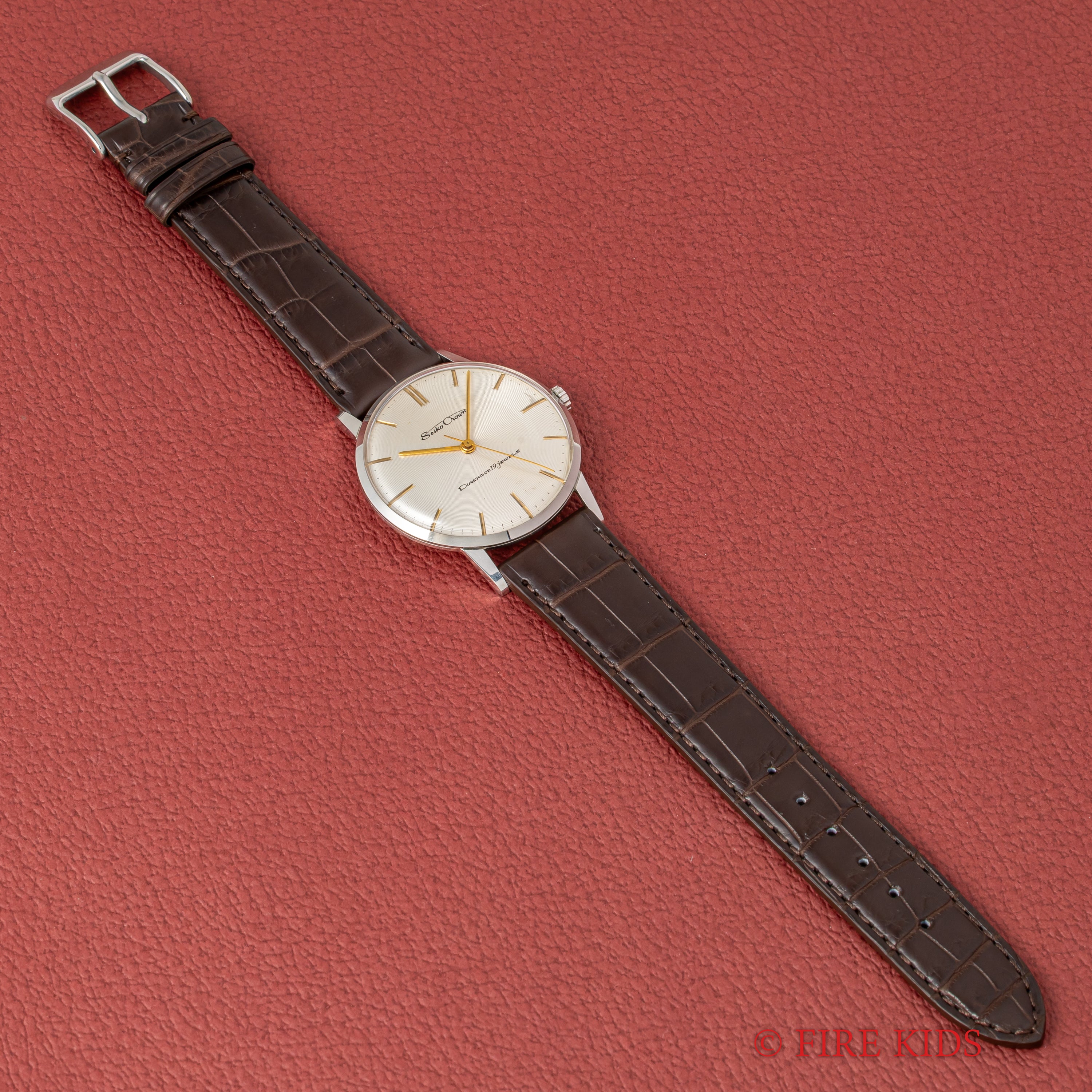 セイコー クラウン 1960年製（昭和35年製） Ref.15002 レコード文字盤