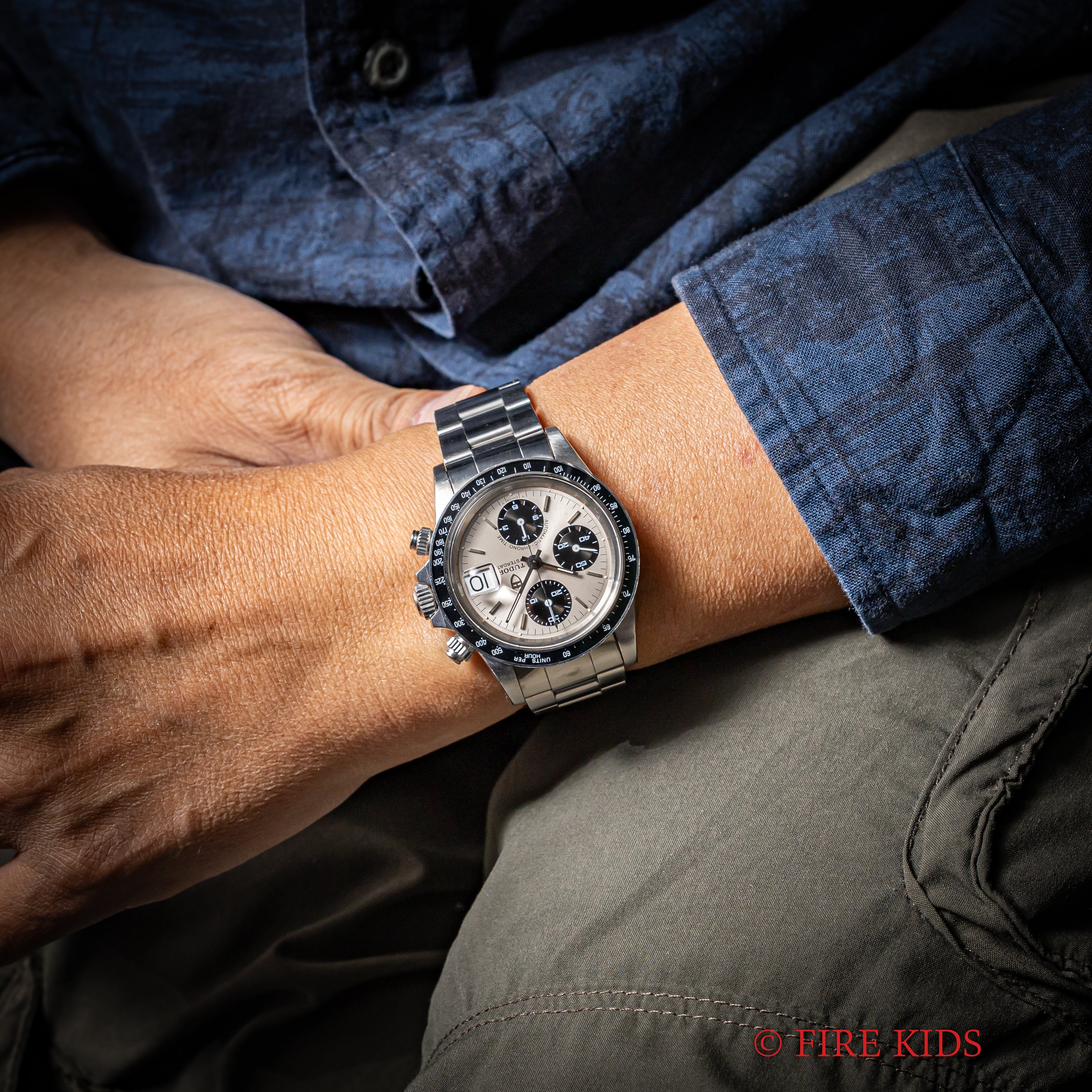 チューダー クロノタイム 1989年製 Ref.79160 シルバーダイヤル 前期型