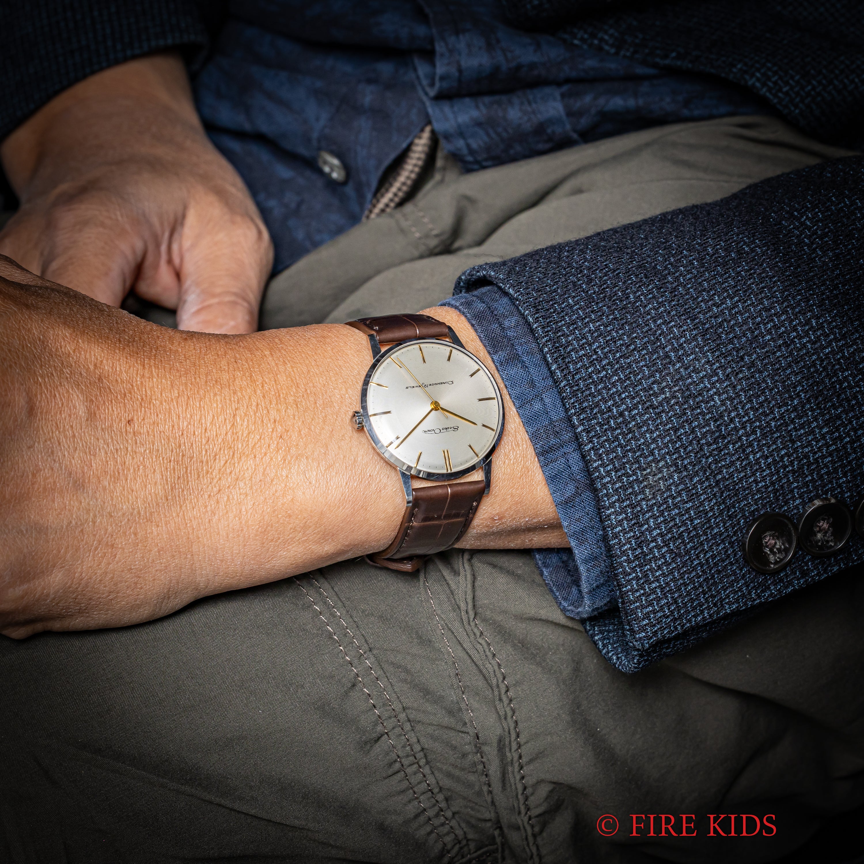 セイコー クラウン 1960年製（昭和35年製） Ref.15002 レコード文字盤