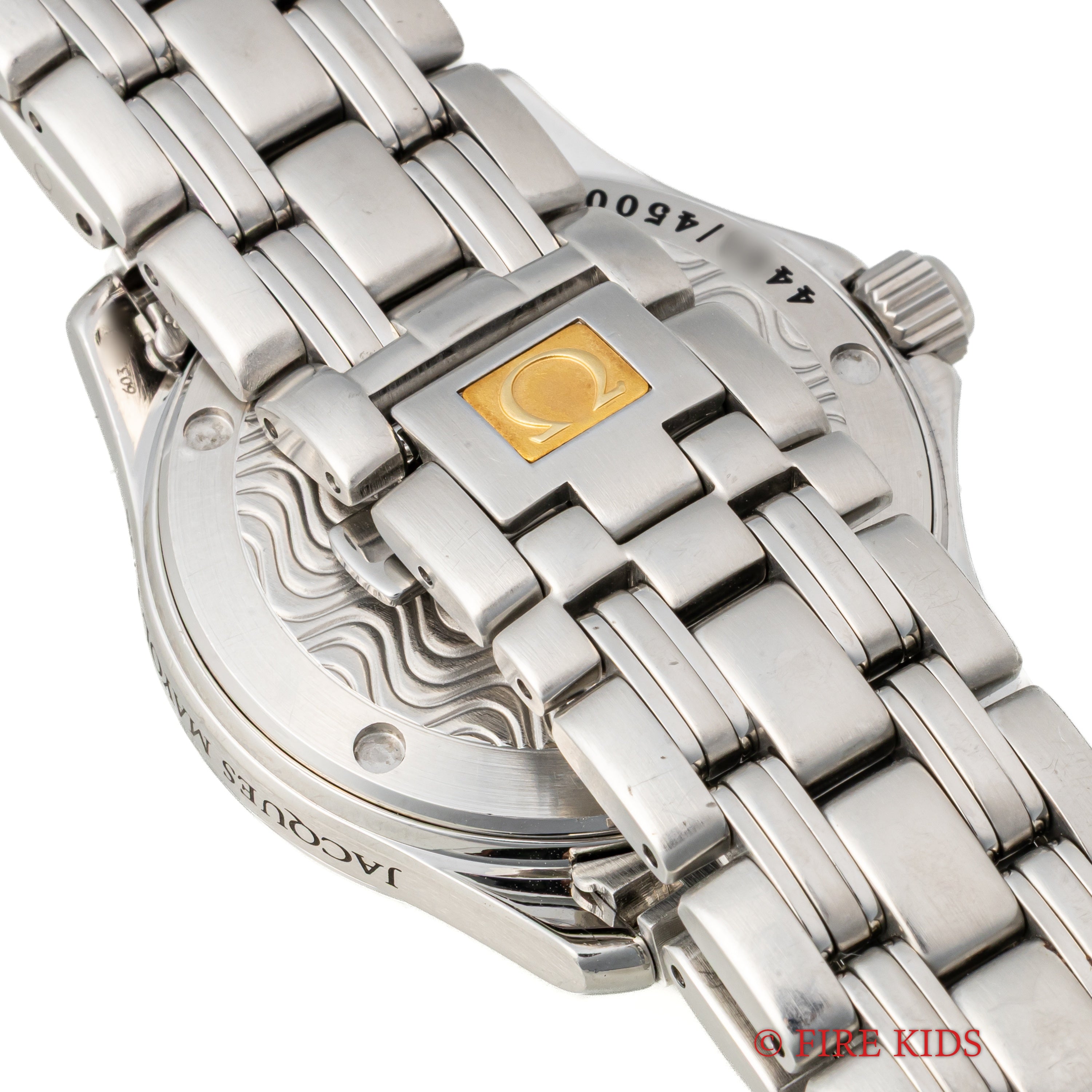 オメガ シーマスター120 ジャック・マイヨール 1998年製 限定モデル 自動巻き Ref.2506.70/168.1614 Cal.1120 ギャラ付き