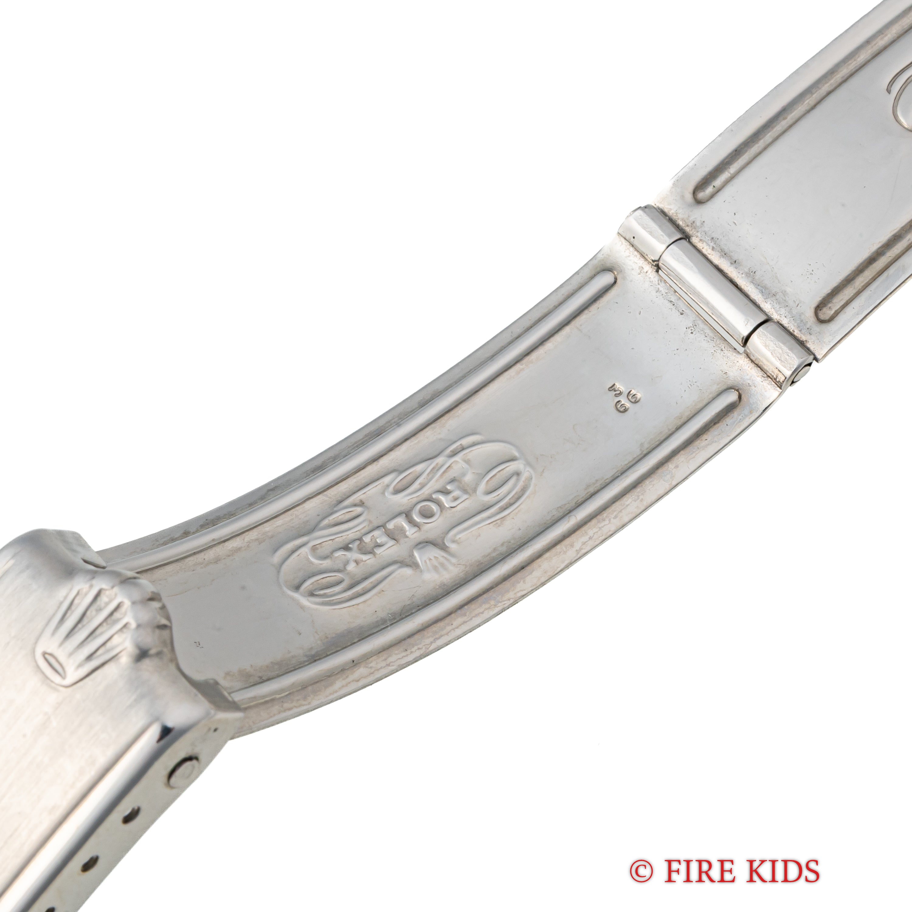 ロレックス オイスターパーペチュアル 1959年製 Ref.1007最初期型 ホワイトダイヤル 純正リベットブレス