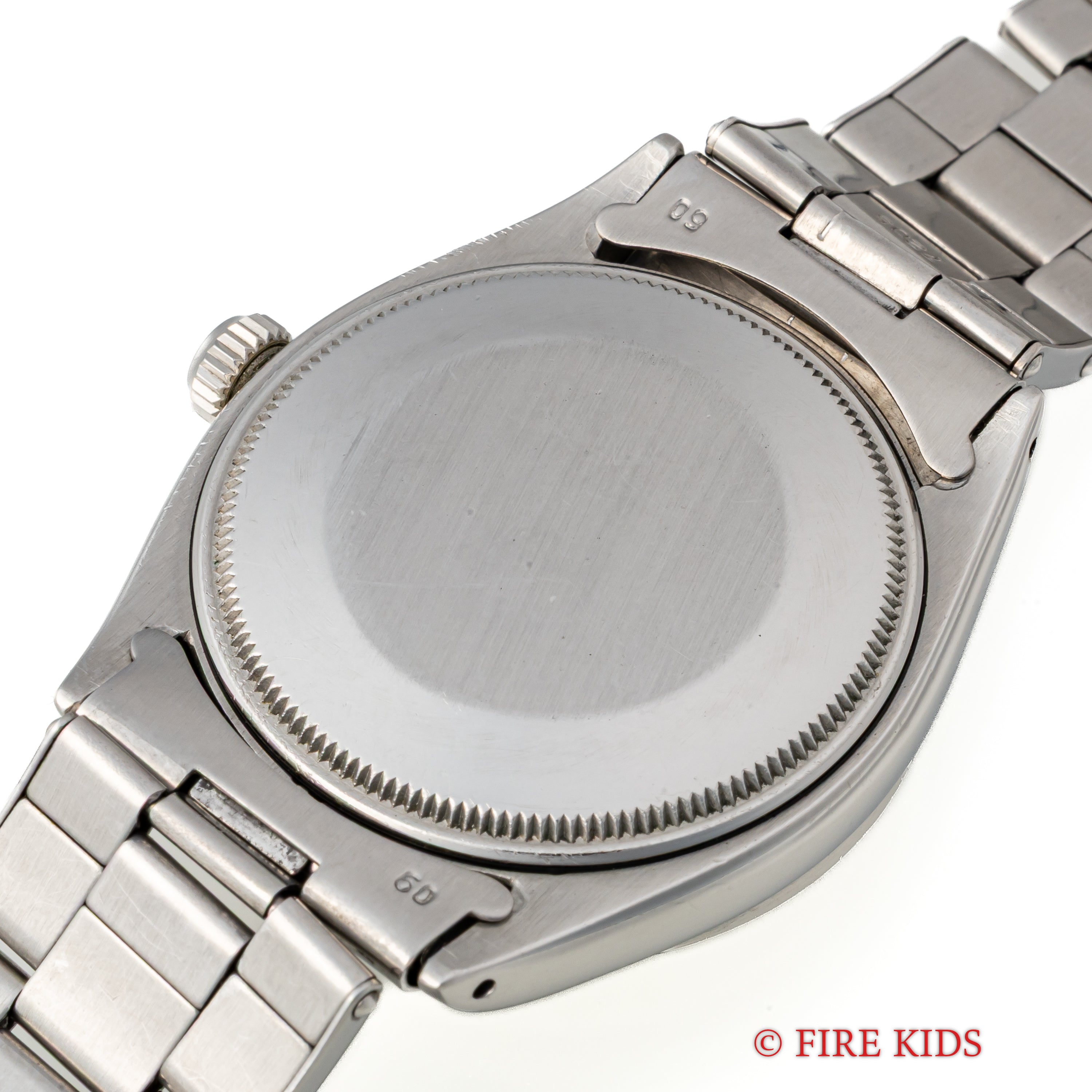 ロレックス オイスターパーペチュアル 1959年製 Ref.1007最初期型 ホワイトダイヤル 純正リベットブレス