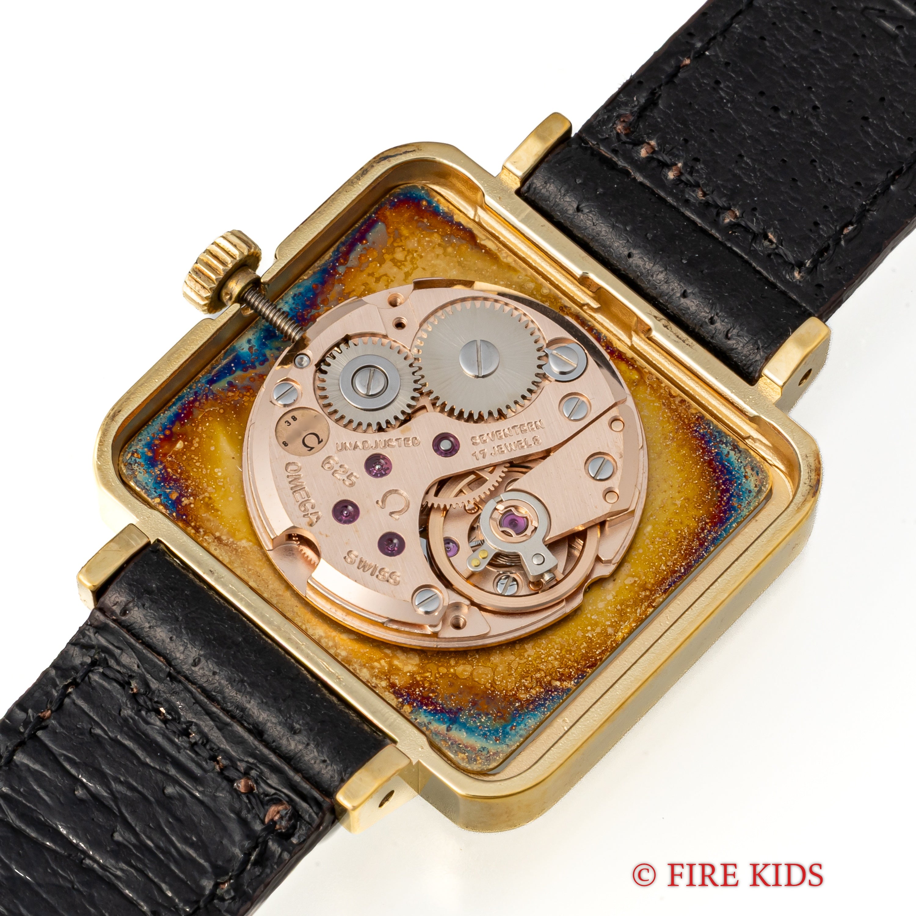 オメガ デ・ヴィル スクエア 金張り 1974年製 手巻き