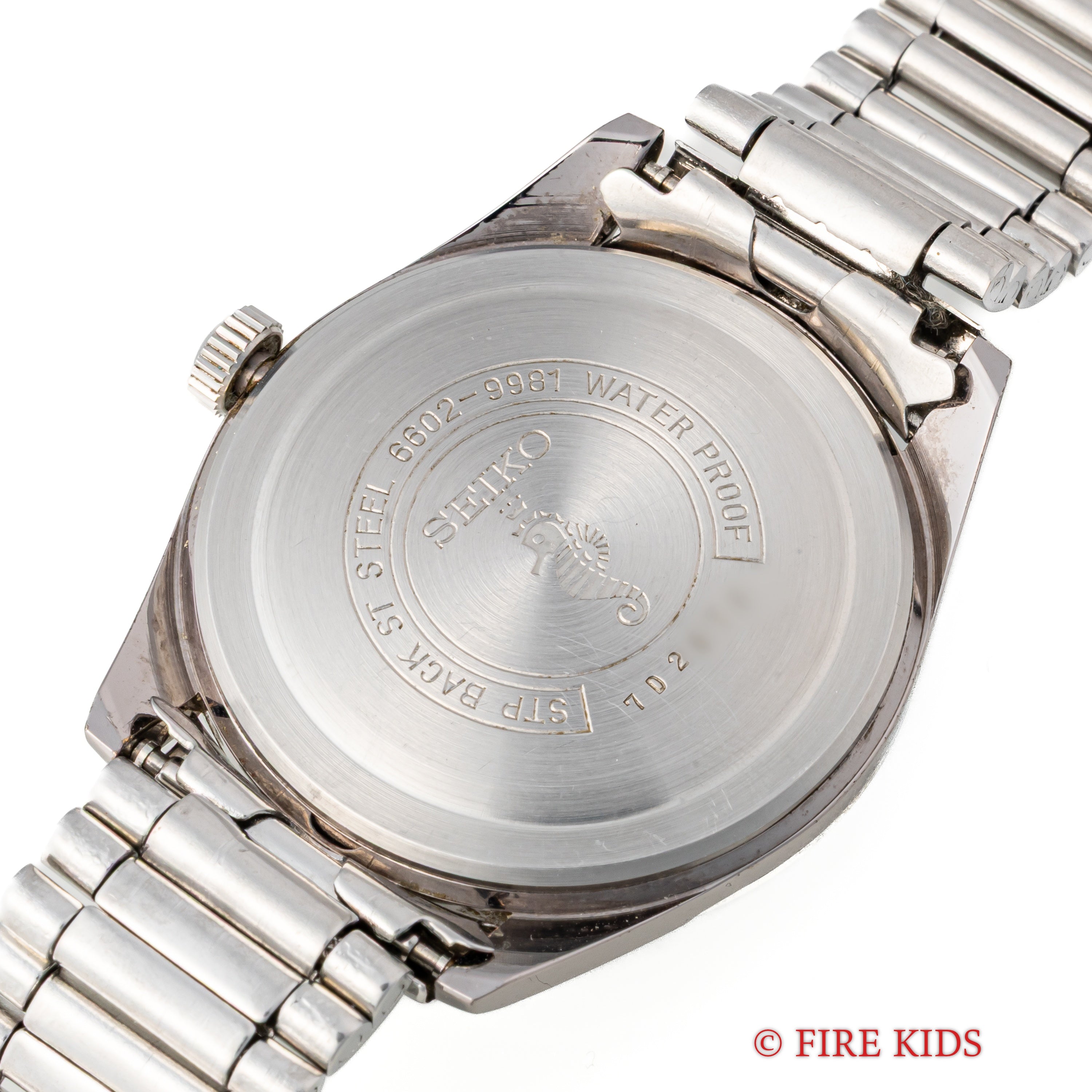 セイコー スポーツマン グレーダイヤル 1967年製 タツノオトシゴ 純正ブレス付き