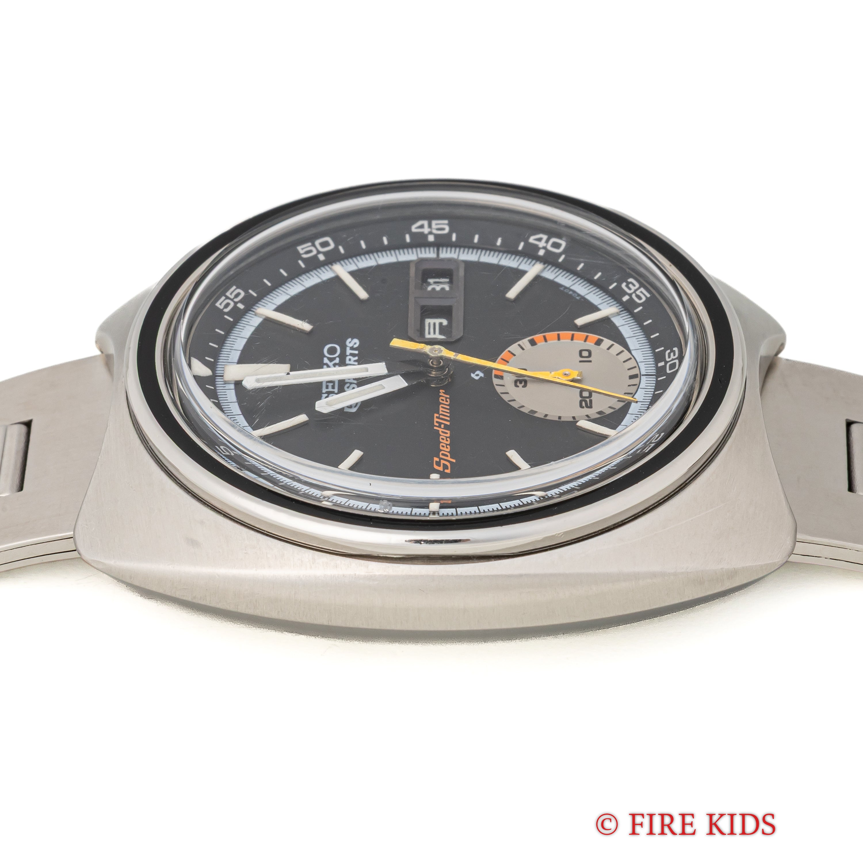 セイコー  5スポーツスピードタイマー Ref.6139-7020 1971年製 純正ブレス付き Cal.6139B 自動巻きクロノグラフ