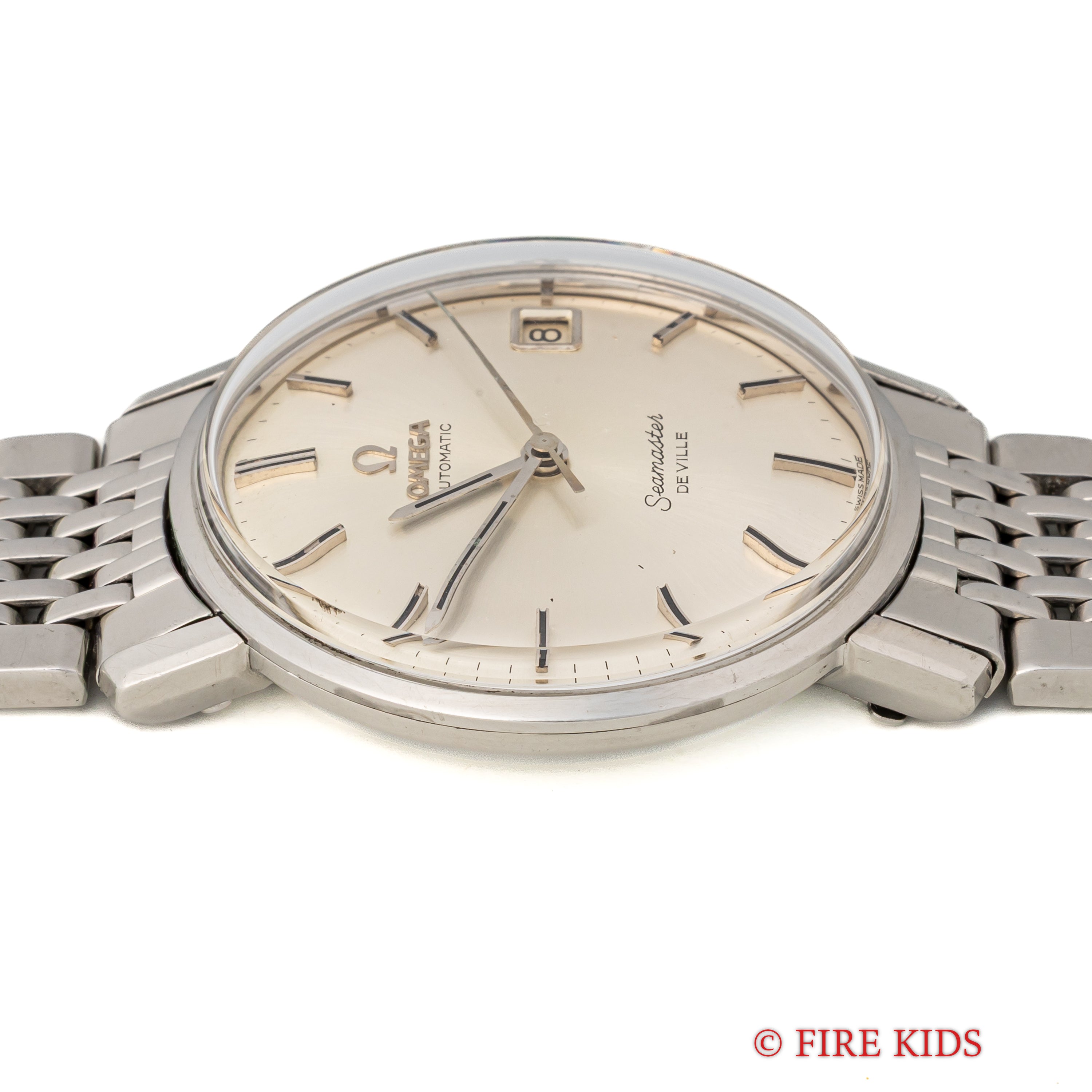 オメガ シーマスター デ・ヴィル 1966年製 自動巻 cal.565 純正ブレス付き