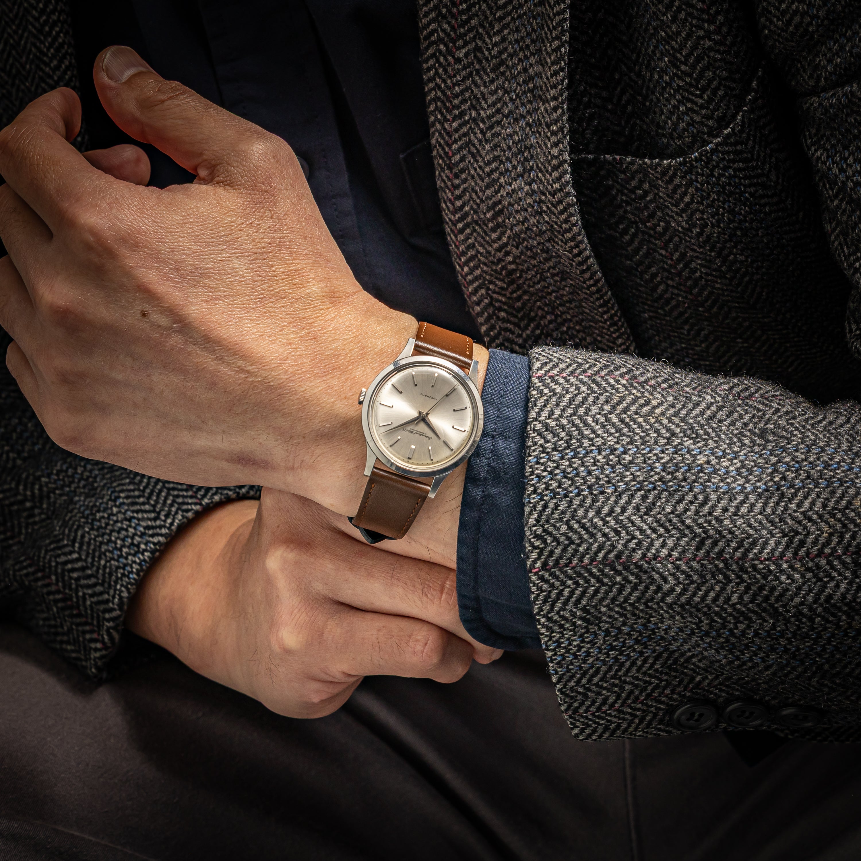 IWC ラウンドケース 1965年製 ペラトン式自動巻き Cal.853 オールドインター