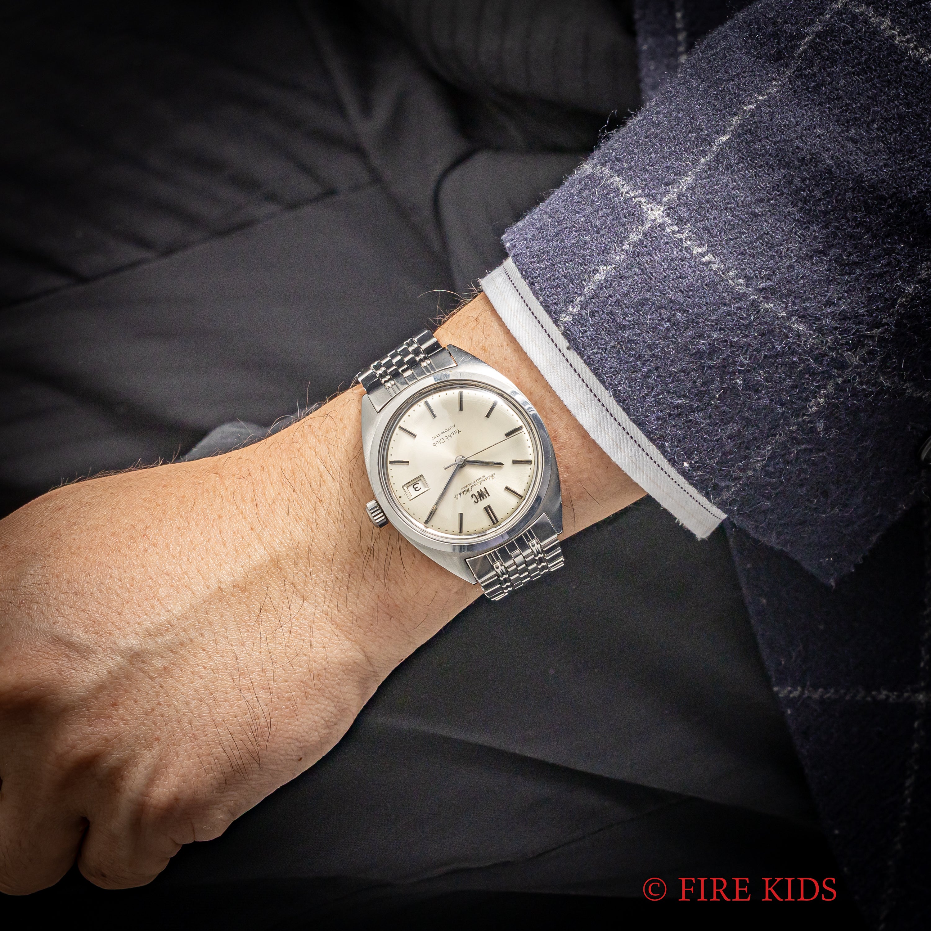 IWC ヨットクラブ 1969年製 Ref.R811 AD ペラトン式自動巻き Cal.8541B 純正ゲイフレアーブレス