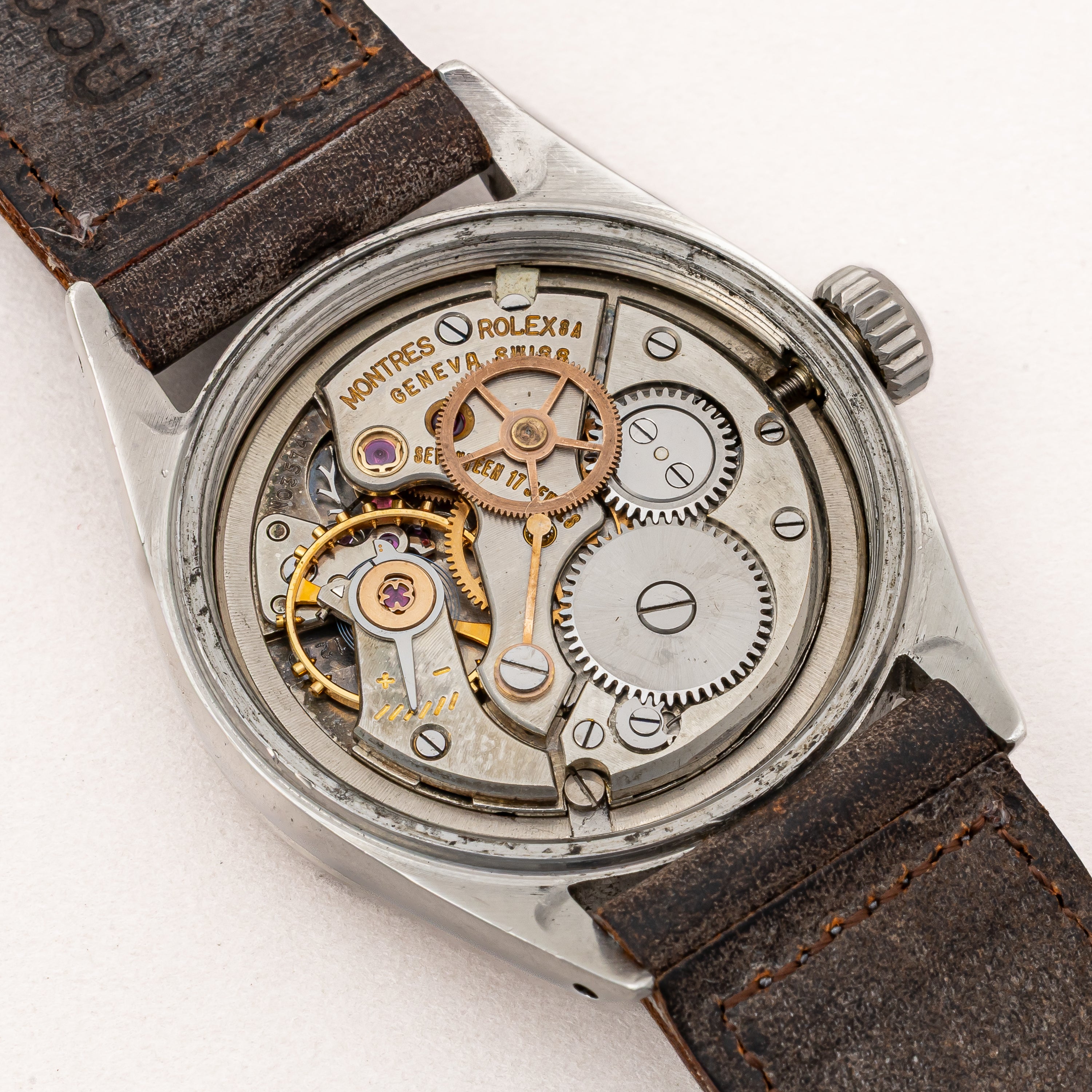 ロレックス オイスター ローヤル 1957年製 Ref.6444 手巻き ツートンギョウシェダイヤル