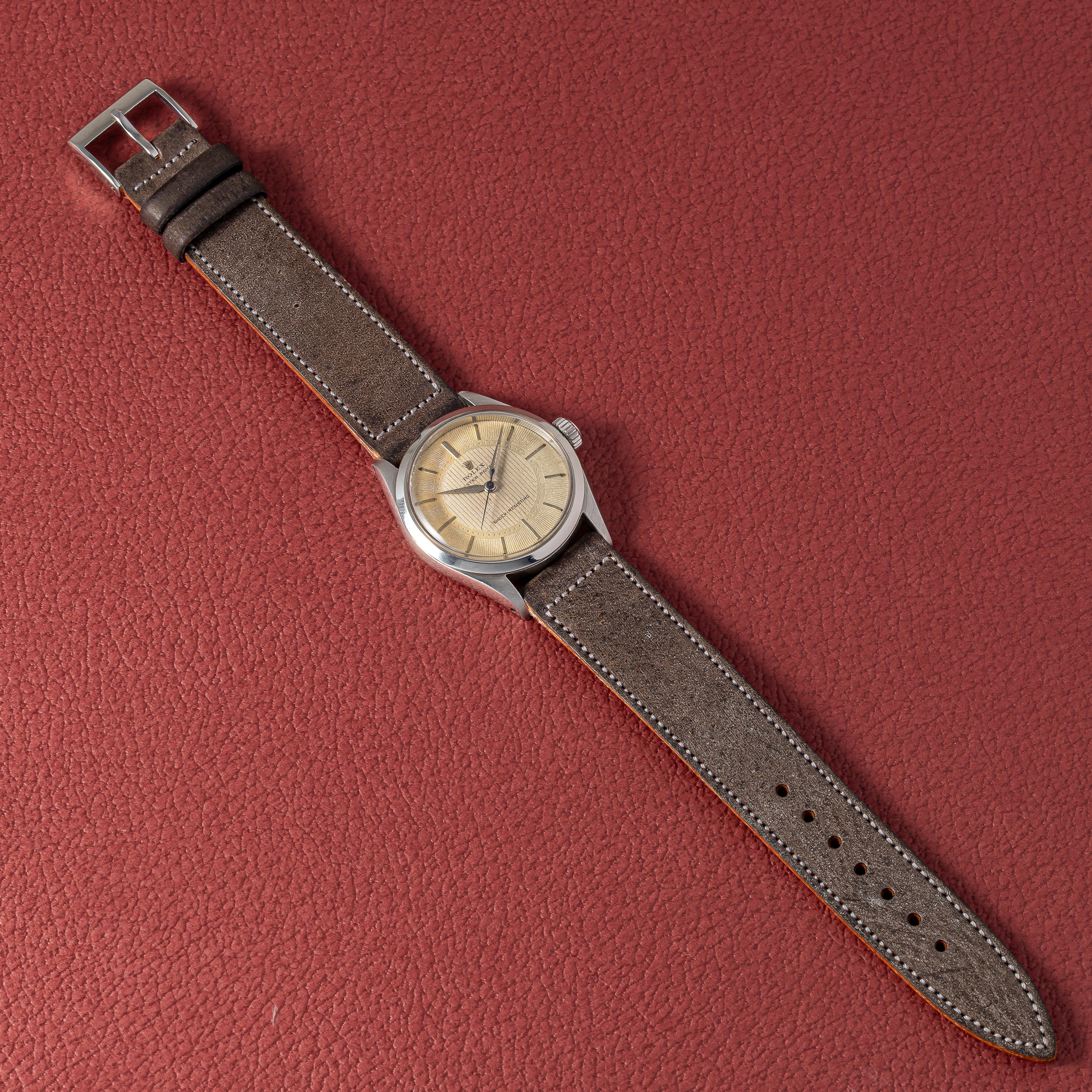 ロレックス オイスター ローヤル 1957年製 Ref.6444 手巻き ツートンギョウシェダイヤル