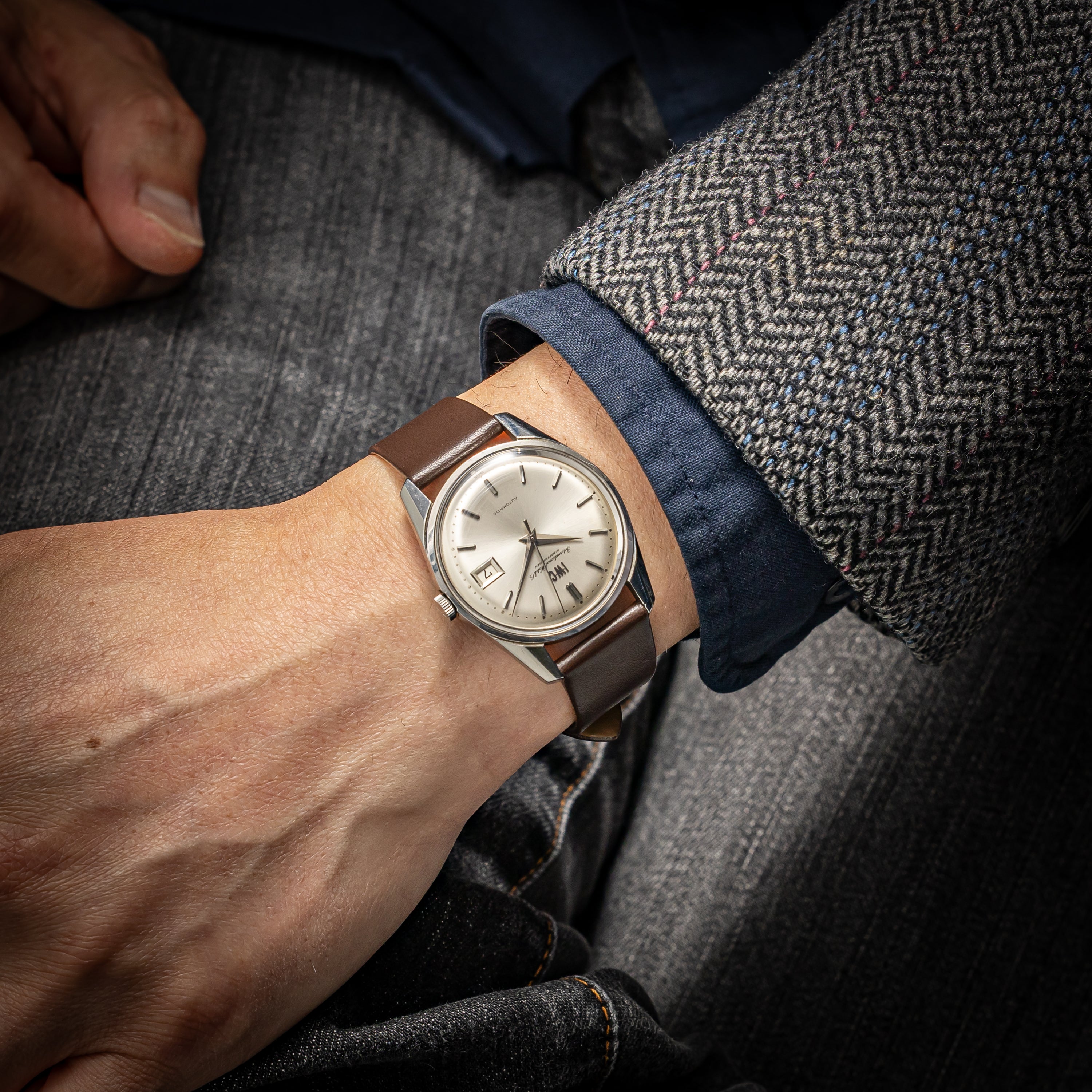 IWC ラウンドケース 1968年製 Ref.820AD ペラトン式自動巻き Cal.8541