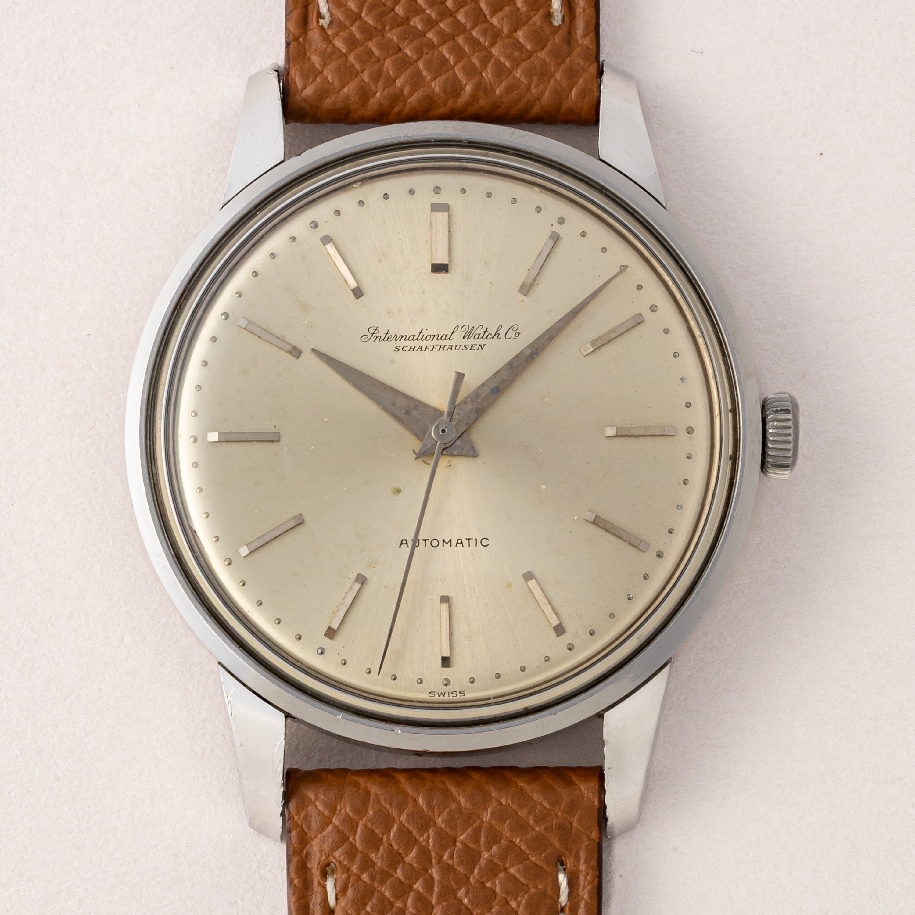 IWC ペラトン式自動巻36㎜ジャンボケース 1963年製 Cal.853 お魚リューズ