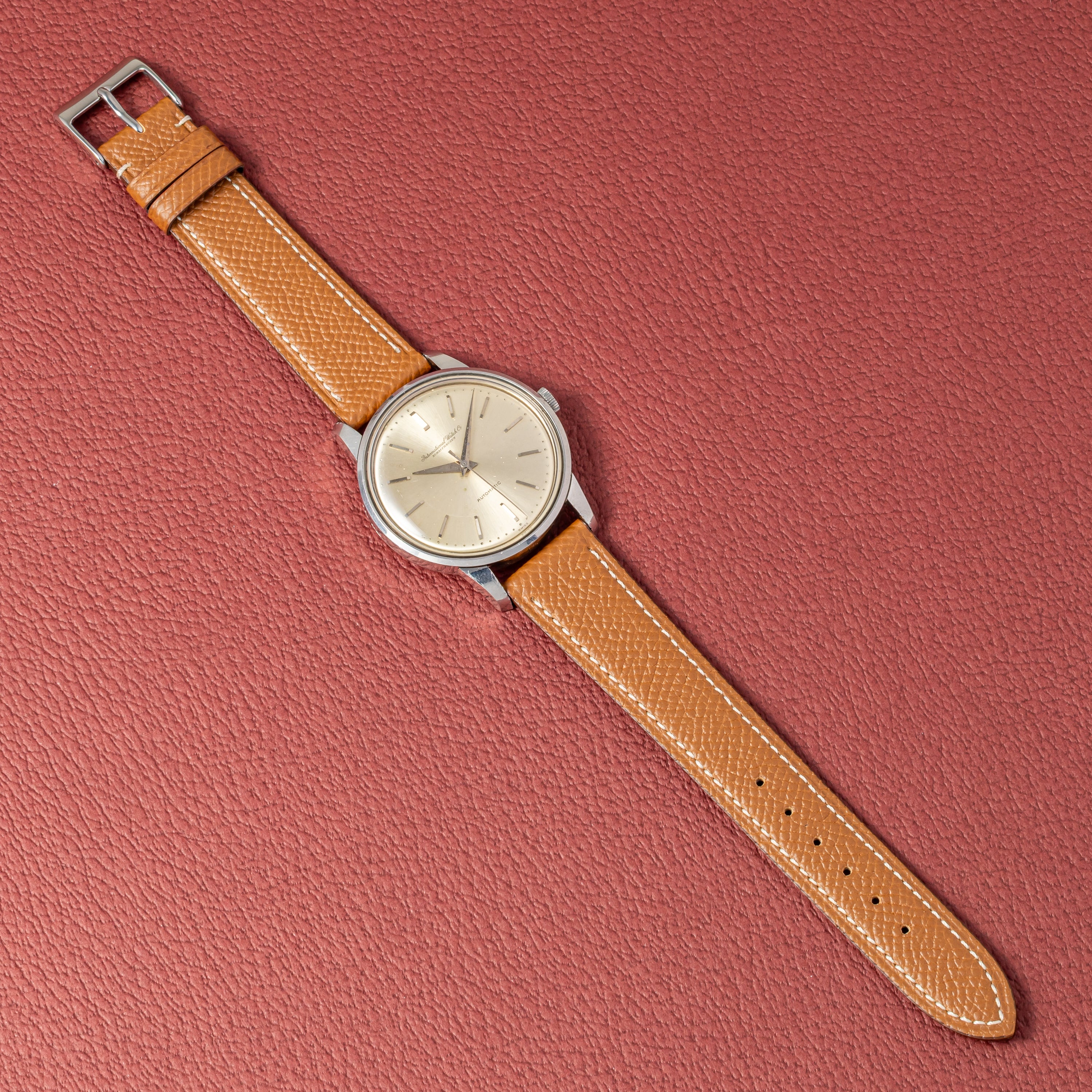 IWC ペラトン式自動巻36㎜ジャンボケース 1963年製 Cal.853 お魚リューズ