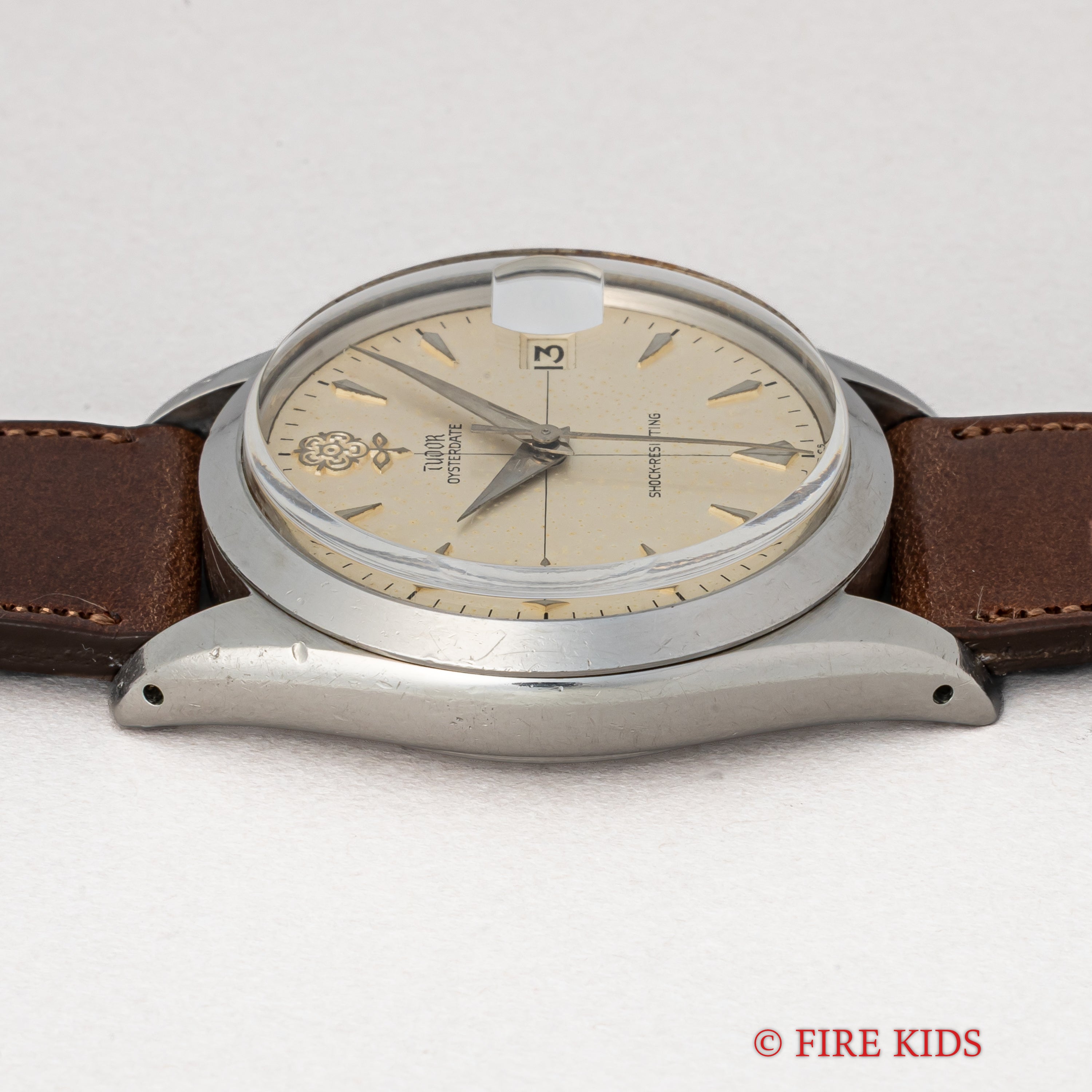 チューダー デカバラ クロスライン オイスターデイト 1960年製（昭和35年製）Ref.7939 手巻 王冠リューズ