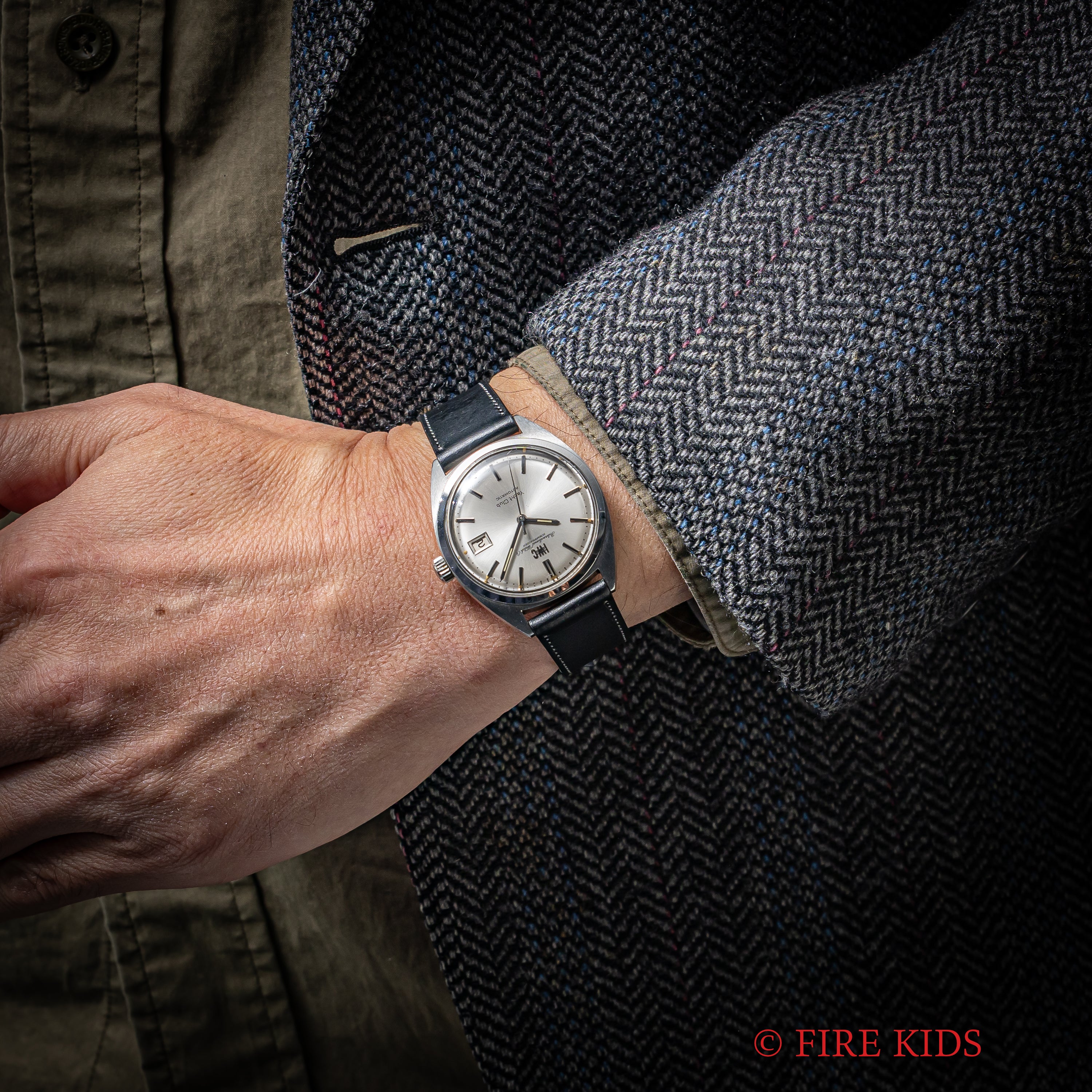 IWC ヨットクラブ 1973年製 シルバーダイヤル ペラトン式自動巻き Ref.R811 Cal.8541B 純正尾錠