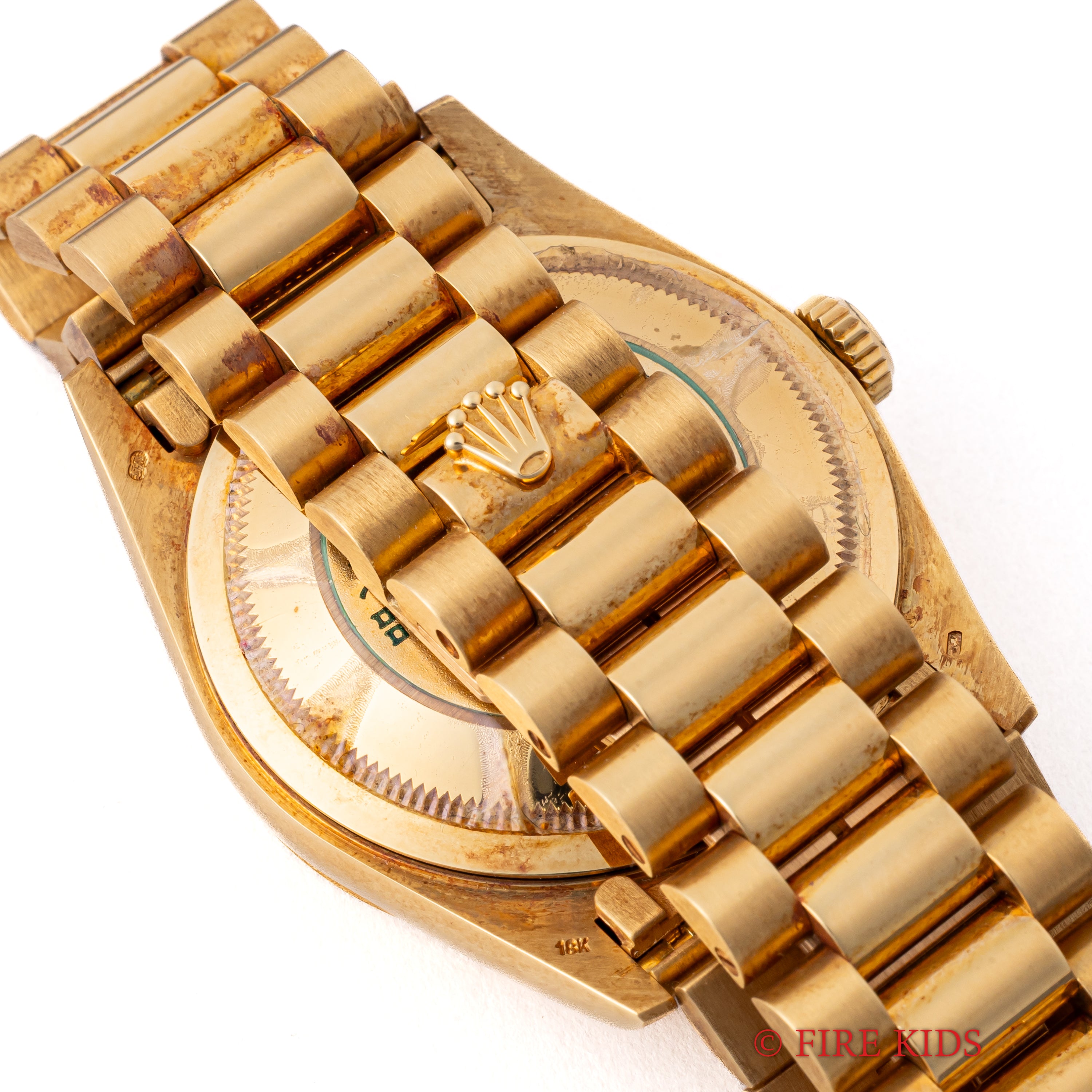 ロレックス デイデイト ミリヤードダイヤル フルセット美品 1990年製（平成2年製）18金無垢イエローゴールド Ref.18238