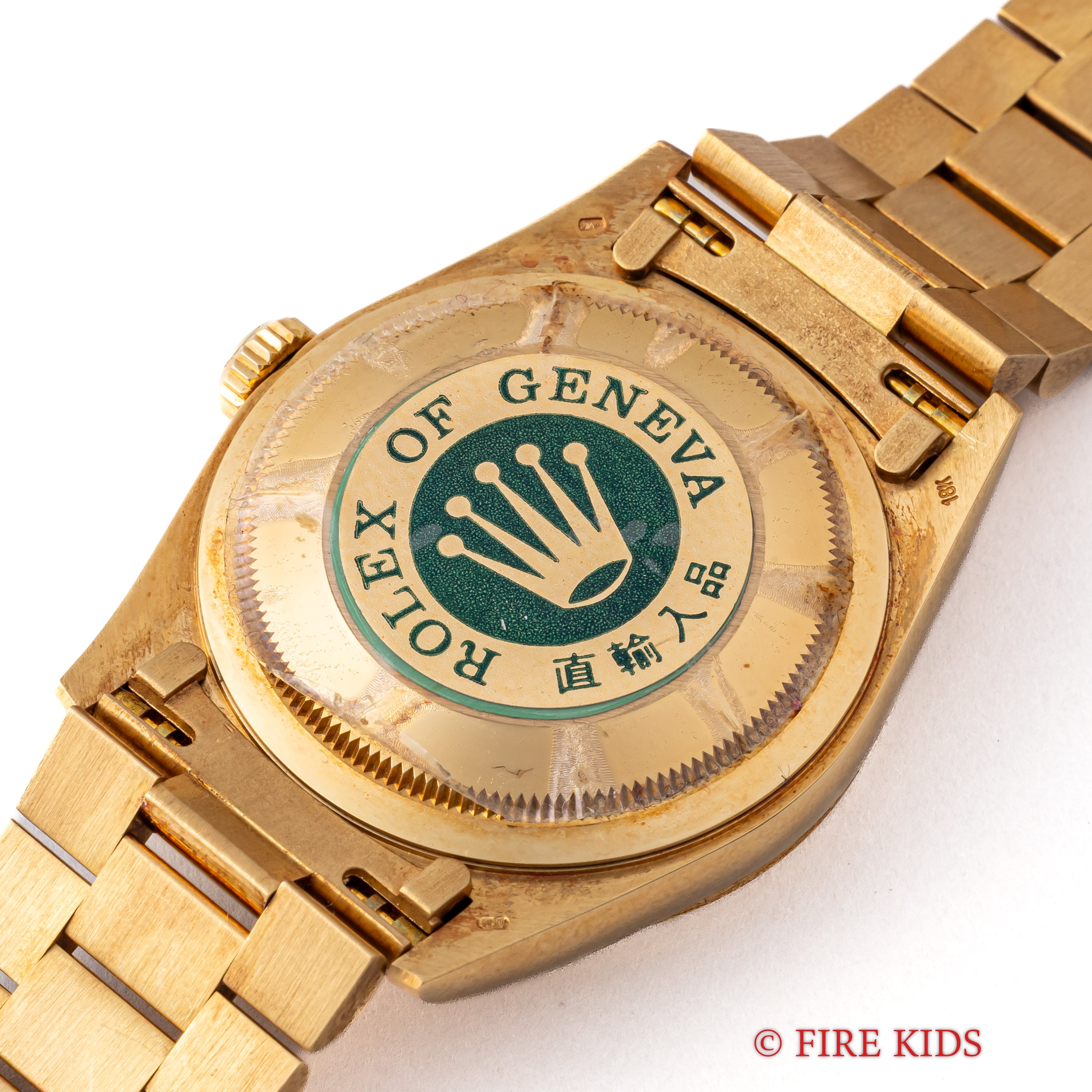 ロレックス デイデイト ミリヤードダイヤル フルセット美品 1990年製（平成2年製）18金無垢イエローゴールド Ref.18238