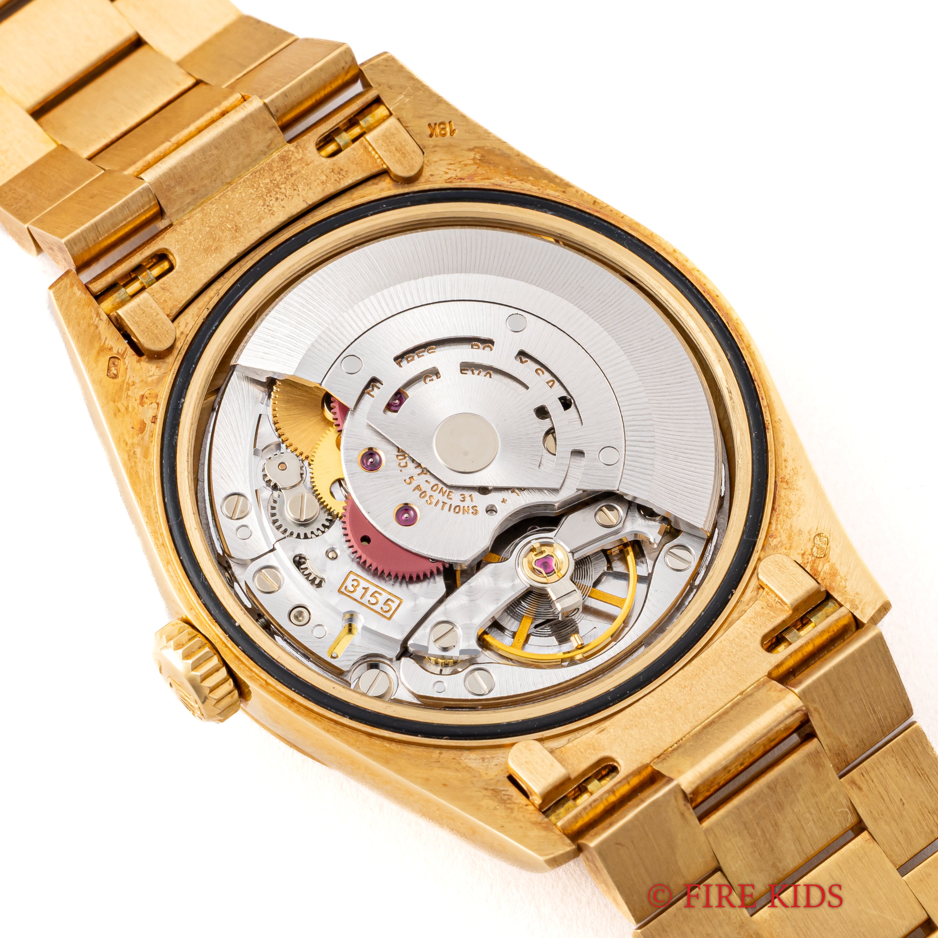 ロレックス デイデイト ミリヤードダイヤル フルセット美品 1990年製（平成2年製）18金無垢イエローゴールド Ref.18238