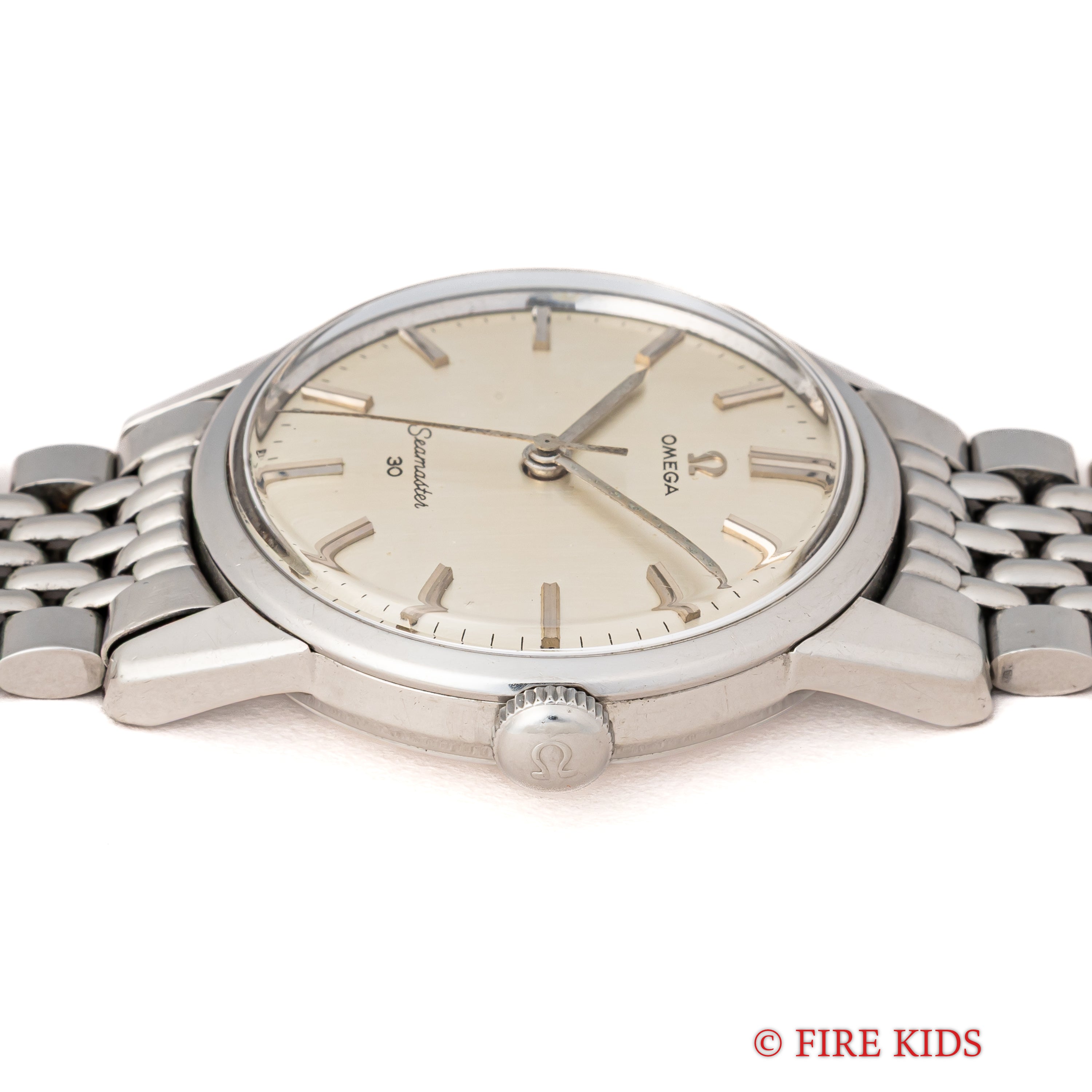 オメガ シーマスター30 1963年製 手巻き Cal.286 30mmキャリバー 純正ライスブレス付き