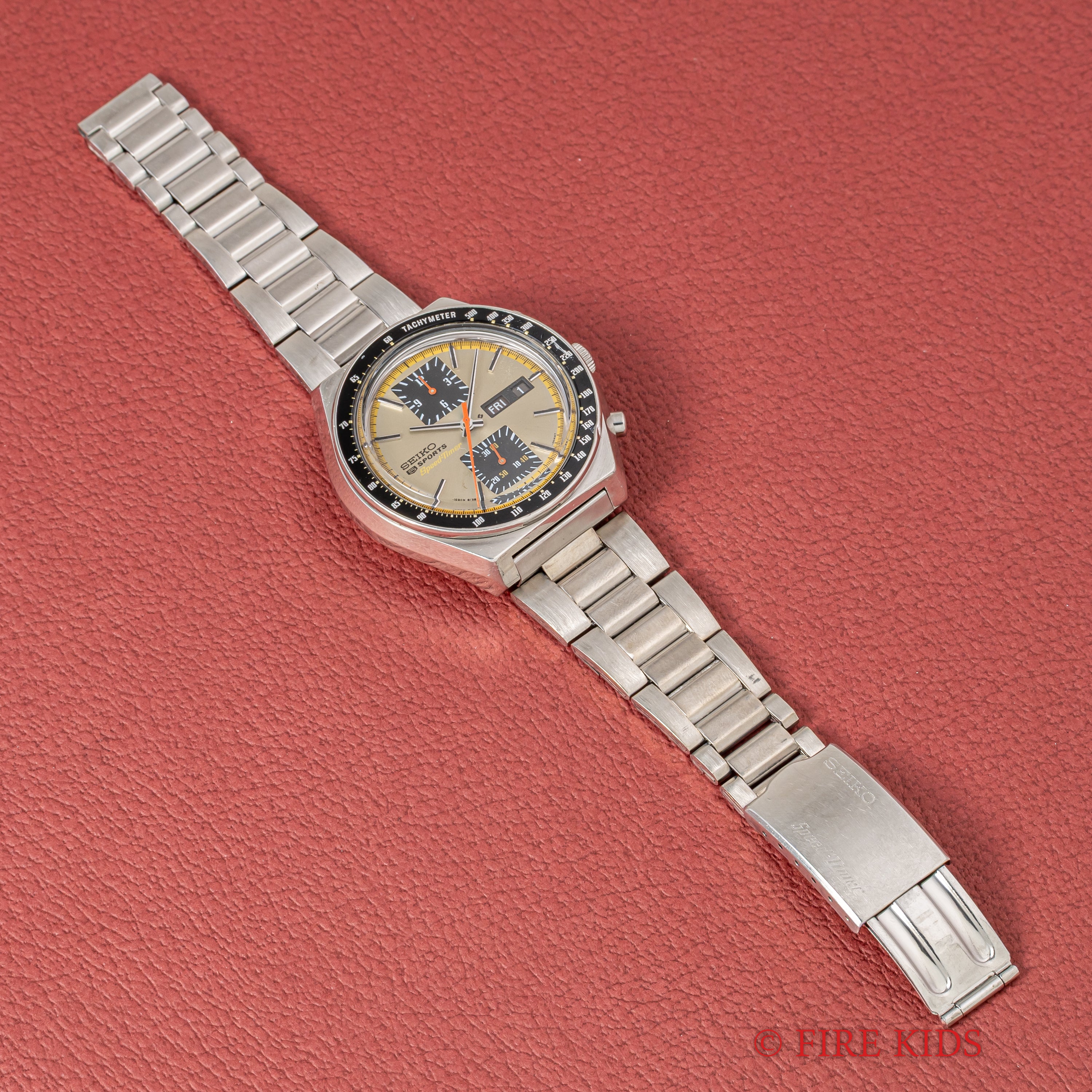 セイコー スピードタイマー 角目 1975年製 クロノグラフ Ref.6138-0030