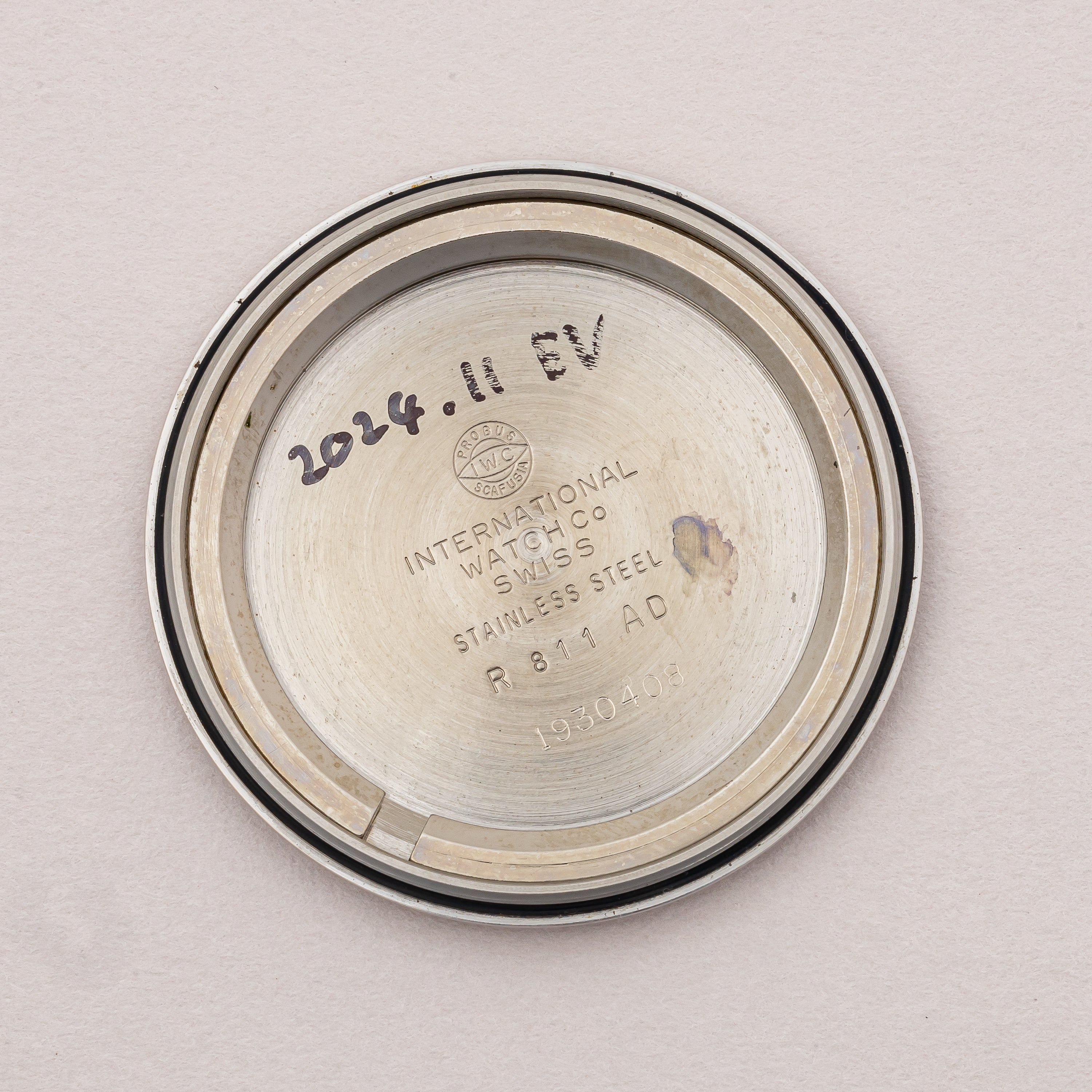 IWC ヨットクラブ 1972年製 Ref.R811AD お魚リューズ  Cal.8541B 純正ゲイフレアーブレス付き