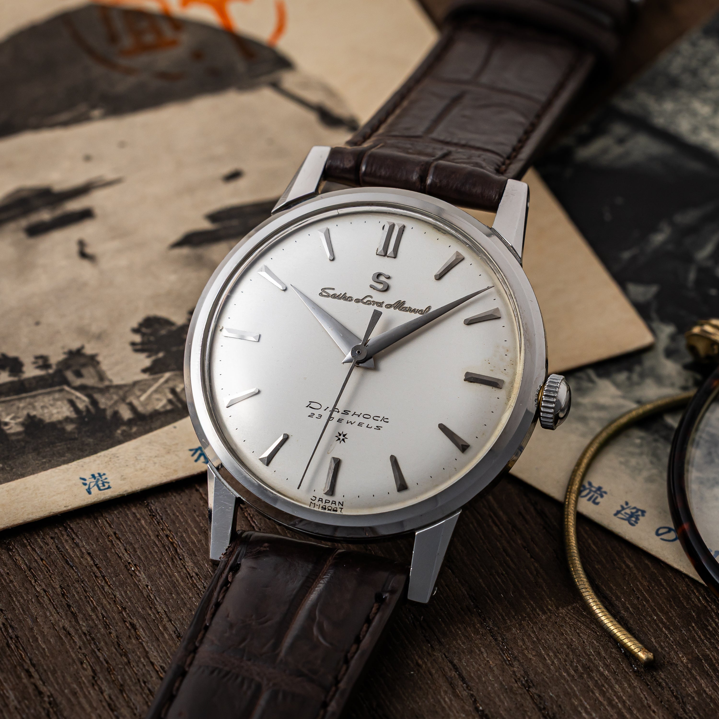 セイコー ロードマーベル 1959年製 初期S 手巻き SS Ref.14056