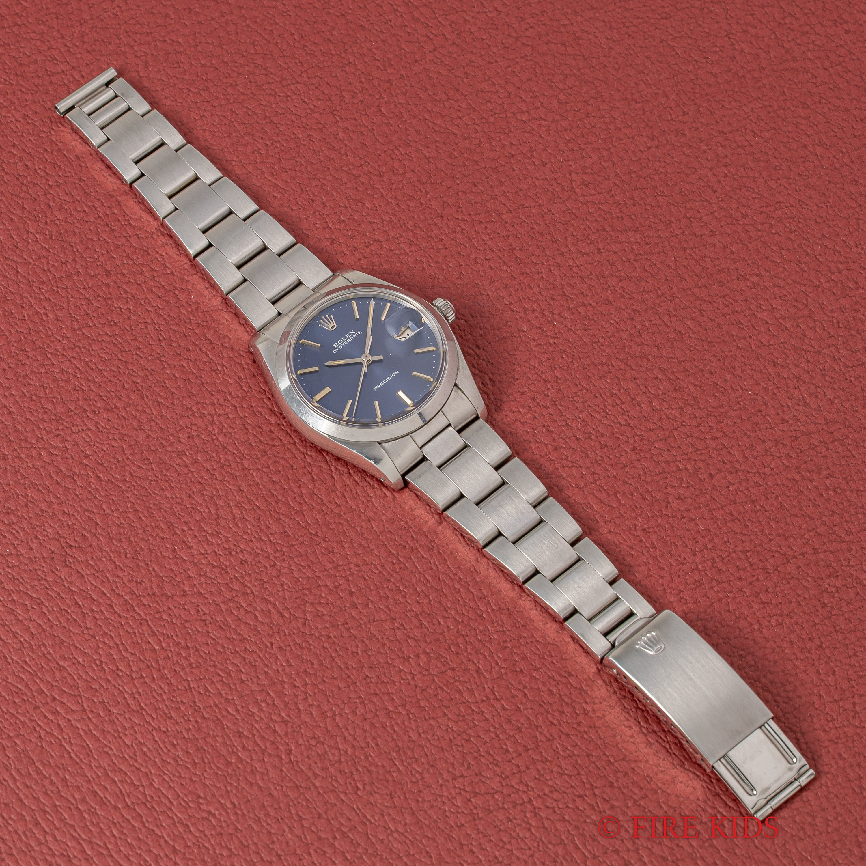 ロレックス オイスターデイト 1972年製 Ref.6694 ブルーダイヤル