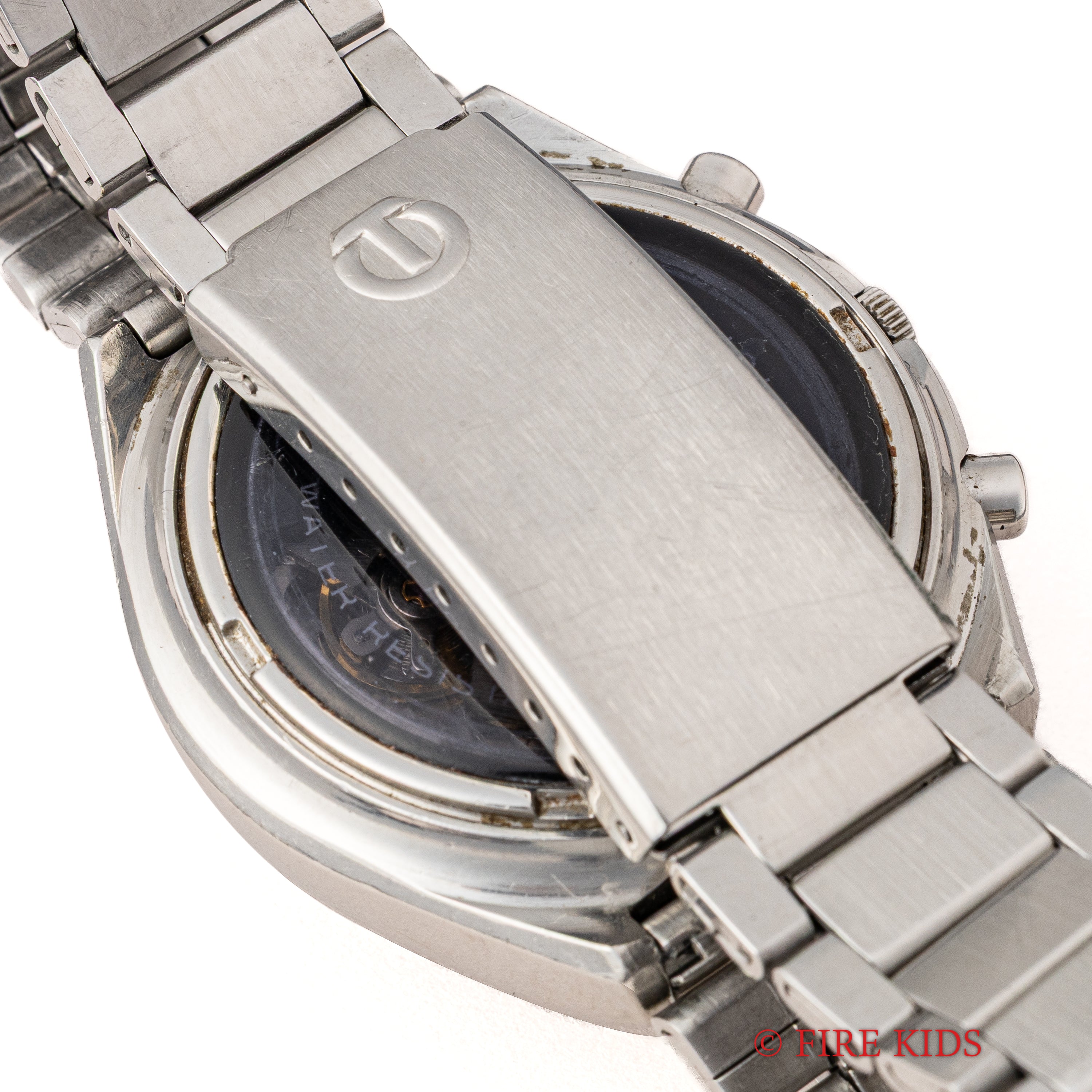 セイコー タイムソナー 1970年代製 Ref.7015-6010 両面スケルトン 自動巻クロノグラフ