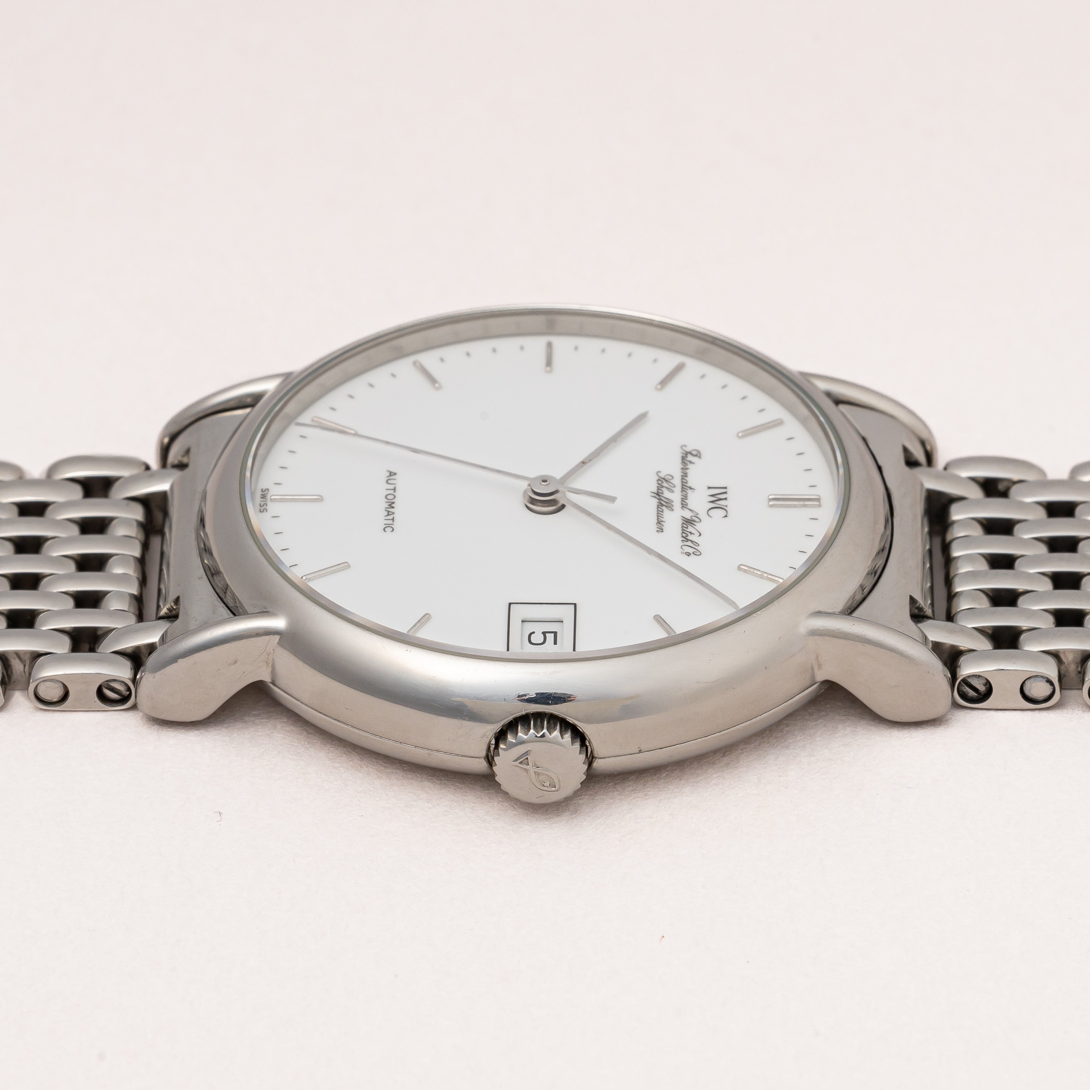 IWC ポートフィノ 1994年製 デイト ホワイトダイヤル 純正ブレス、ギャラ付き