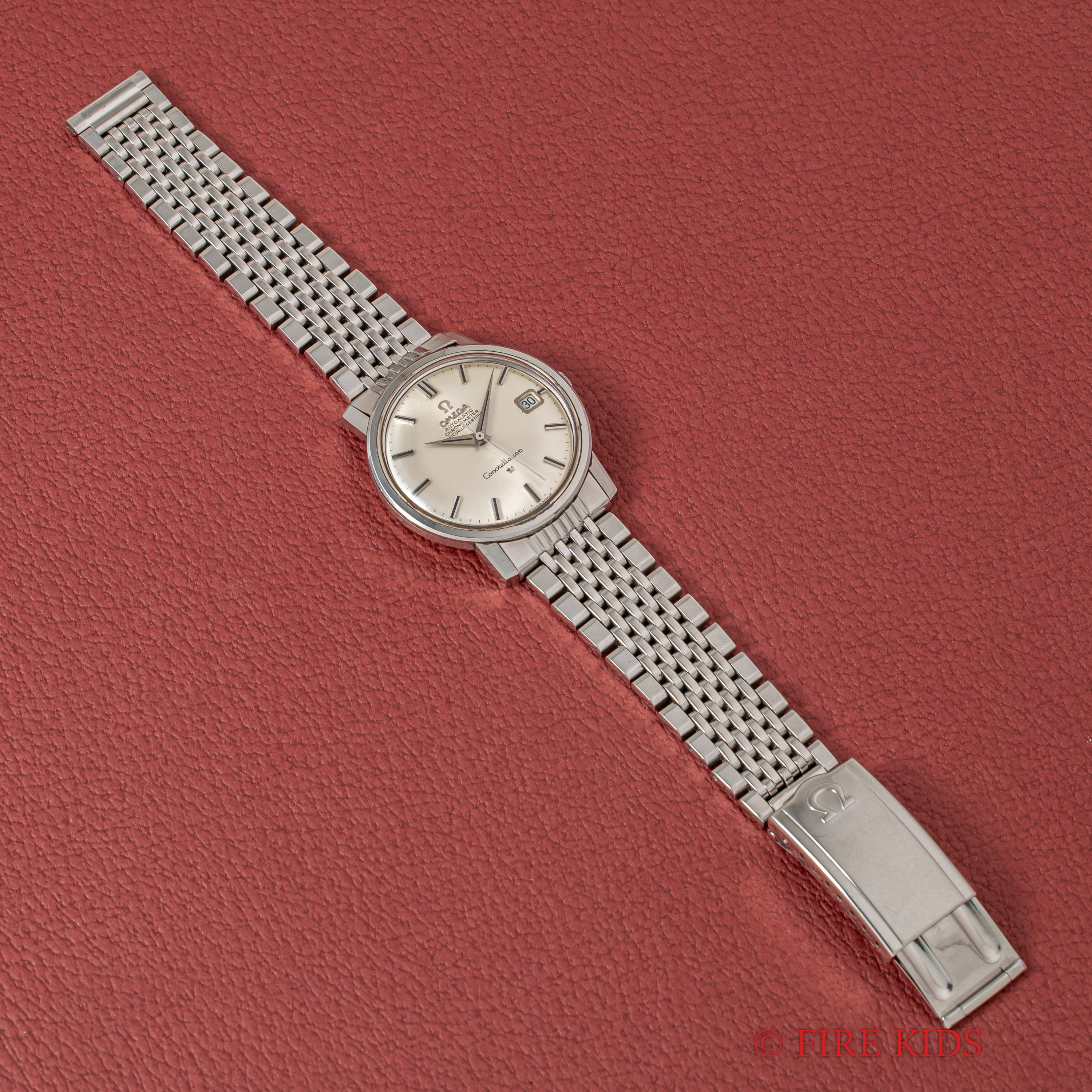 オメガ コンステレーション 自動巻きクロノメーター 1966年製 Ref.168.010 Cal.564 純正ブレス