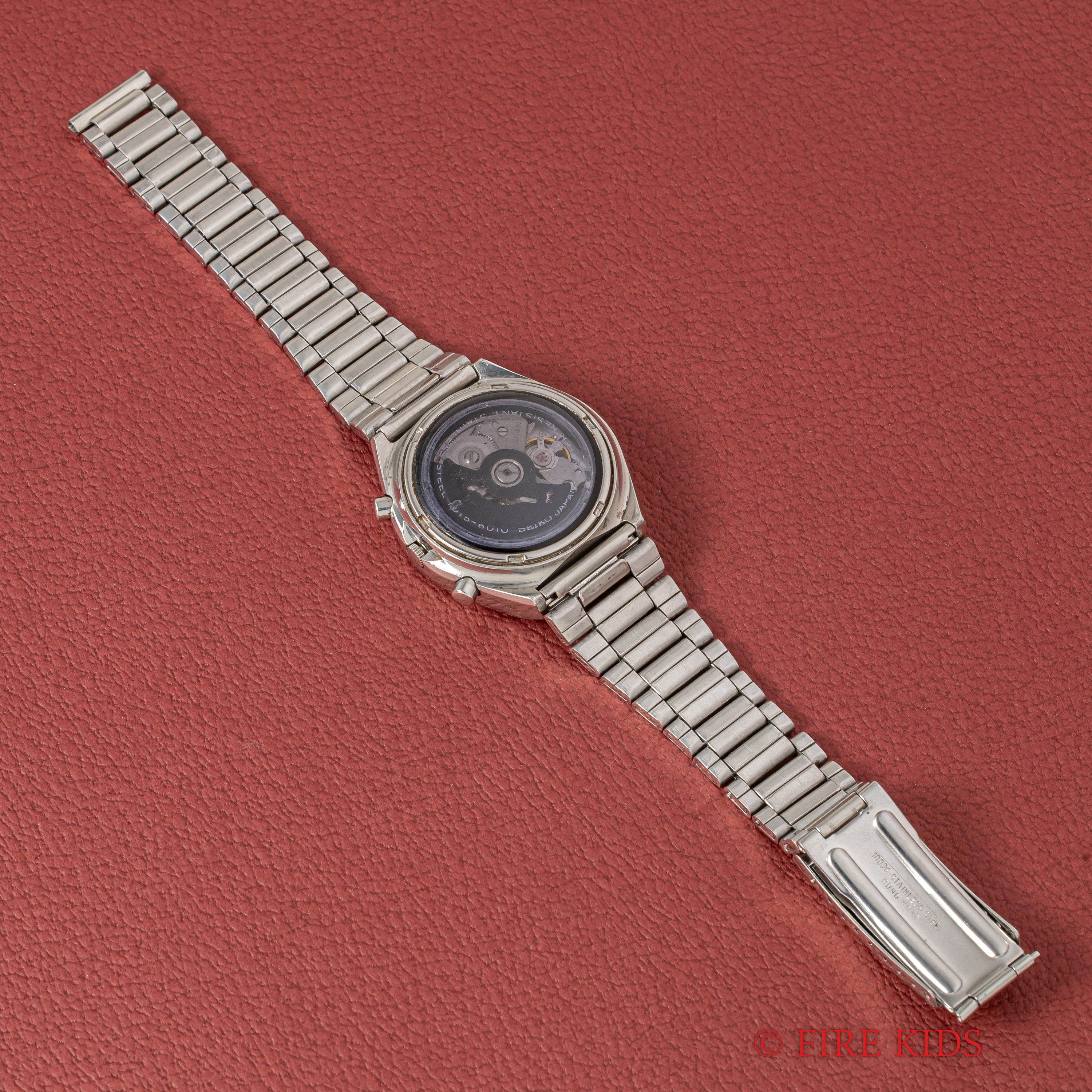 セイコー タイムソナー 1970年代製 Ref.7015-6010 両面スケルトン 自動巻クロノグラフ