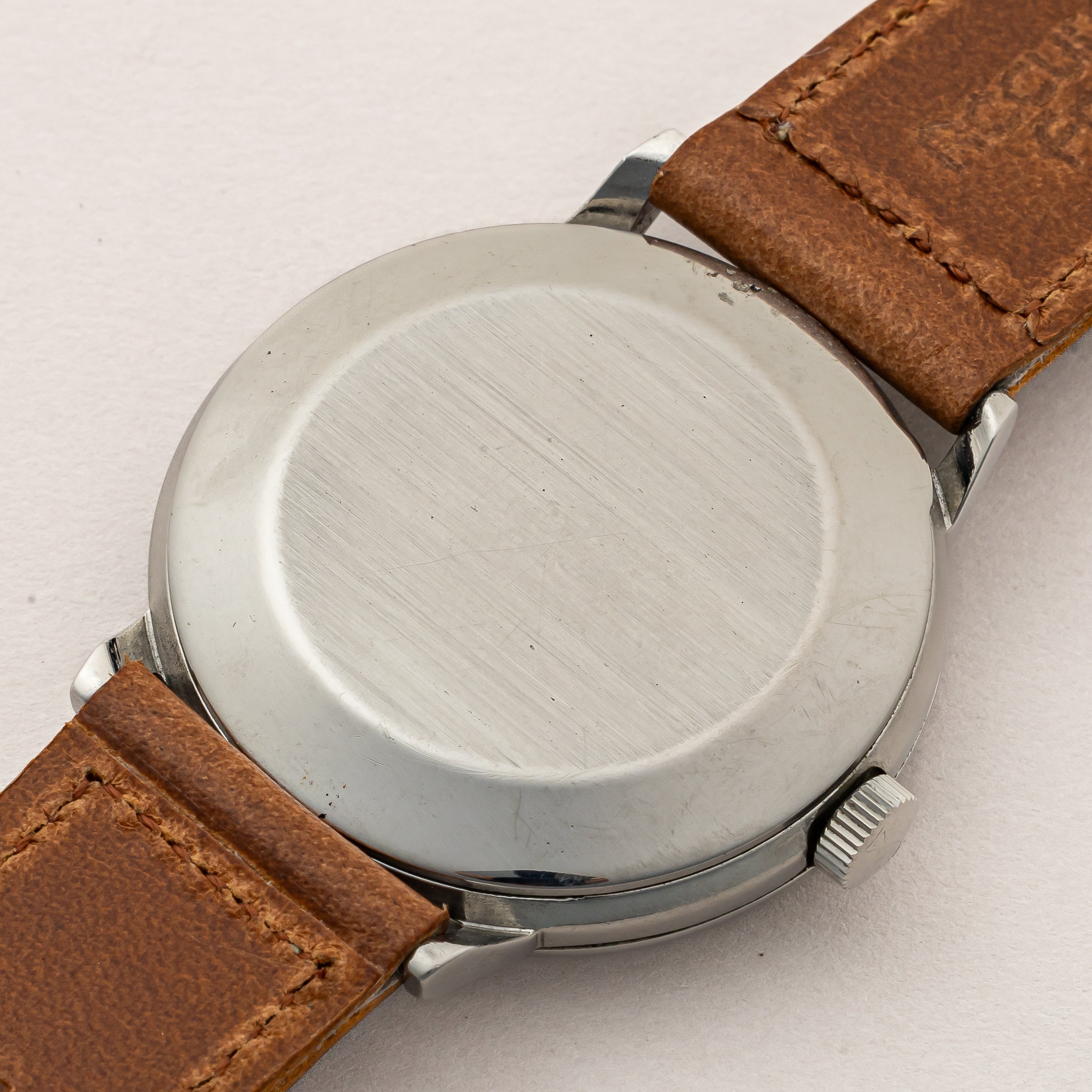 IWC ラウンドケース 1967年製 Ref.803A ノンデイト自動巻き Cal.854 ホワイトローマンダイヤル