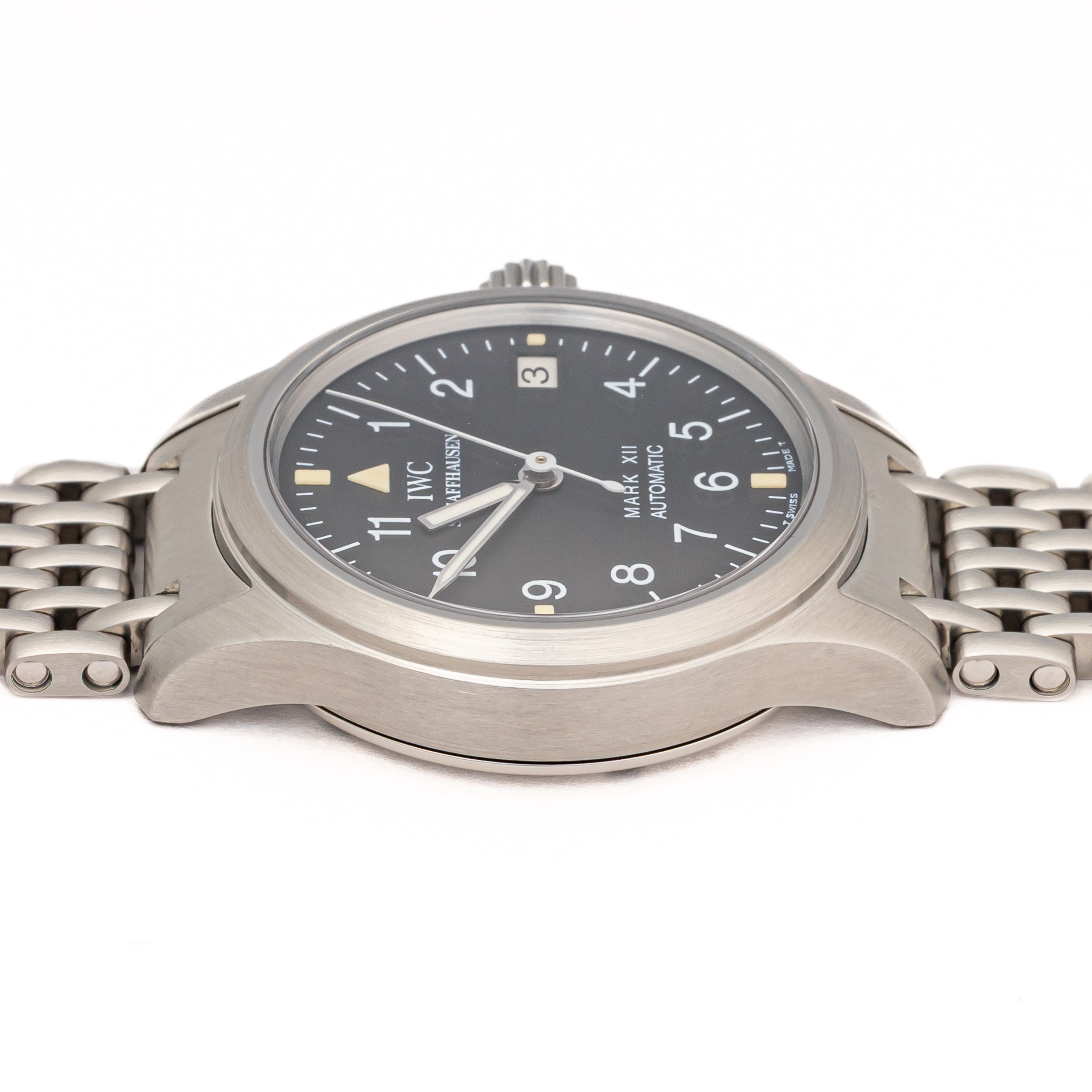 IWC マーク12 レディース 純正ステンレスブレス 2000年製（平成12年）箱・ギャラ付