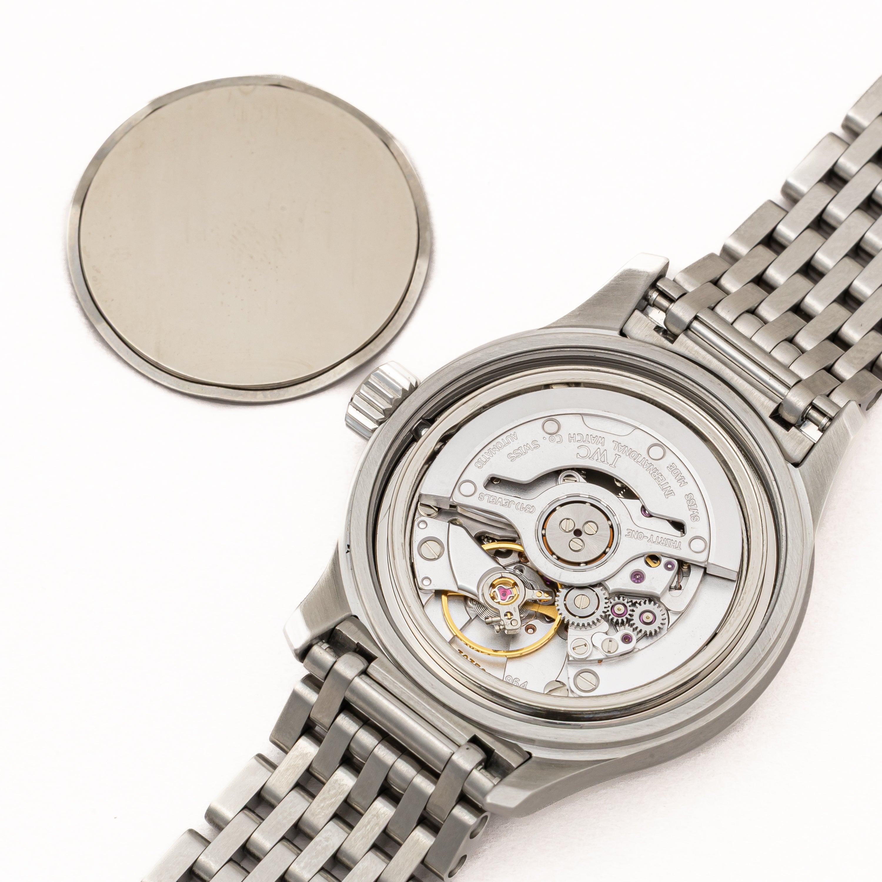 IWC マーク12 レディース 純正ステンレスブレス 2000年製（平成12年）箱・ギャラ付