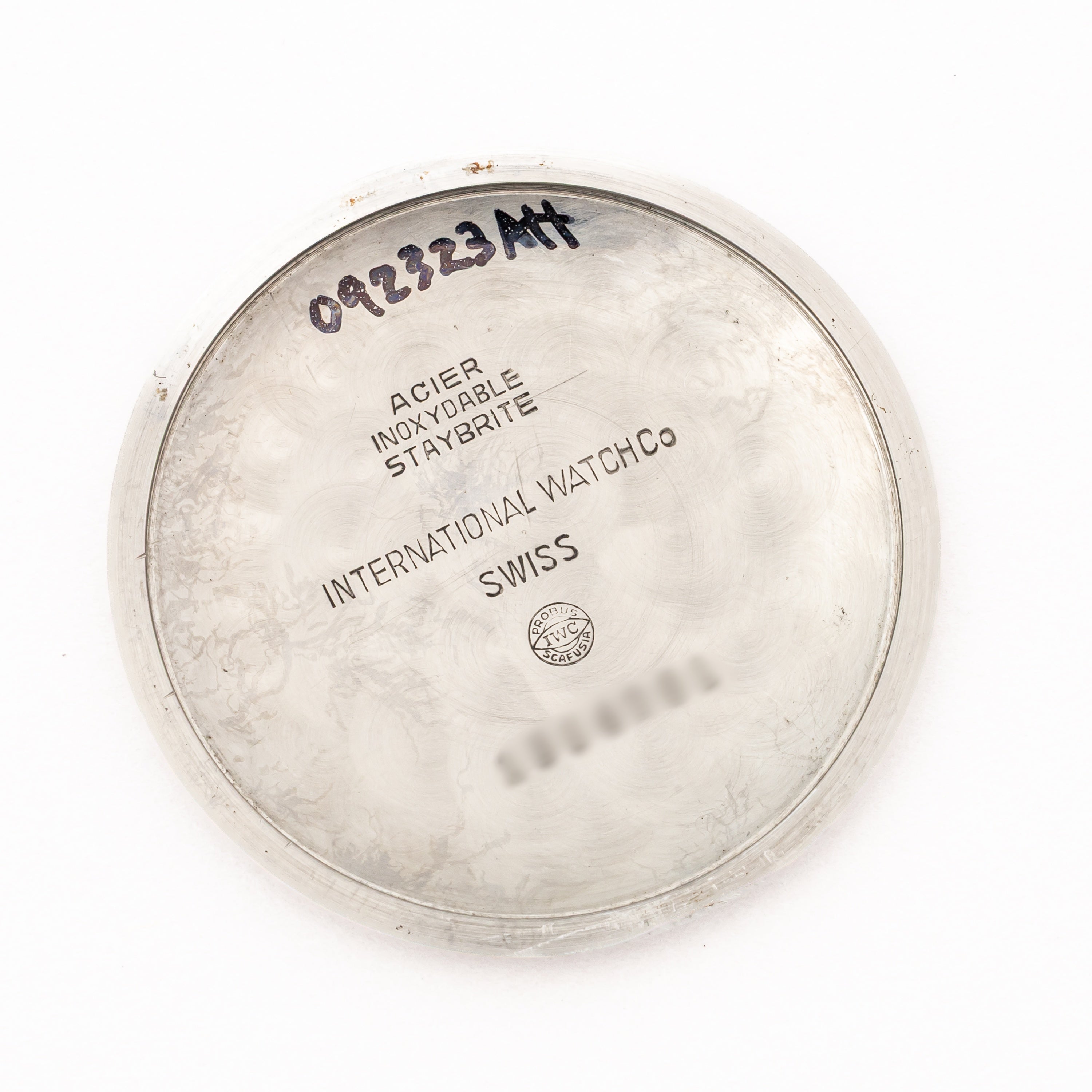 IWC	ラウンドケース Cal.89 手巻き 1955年製 アルファハンド